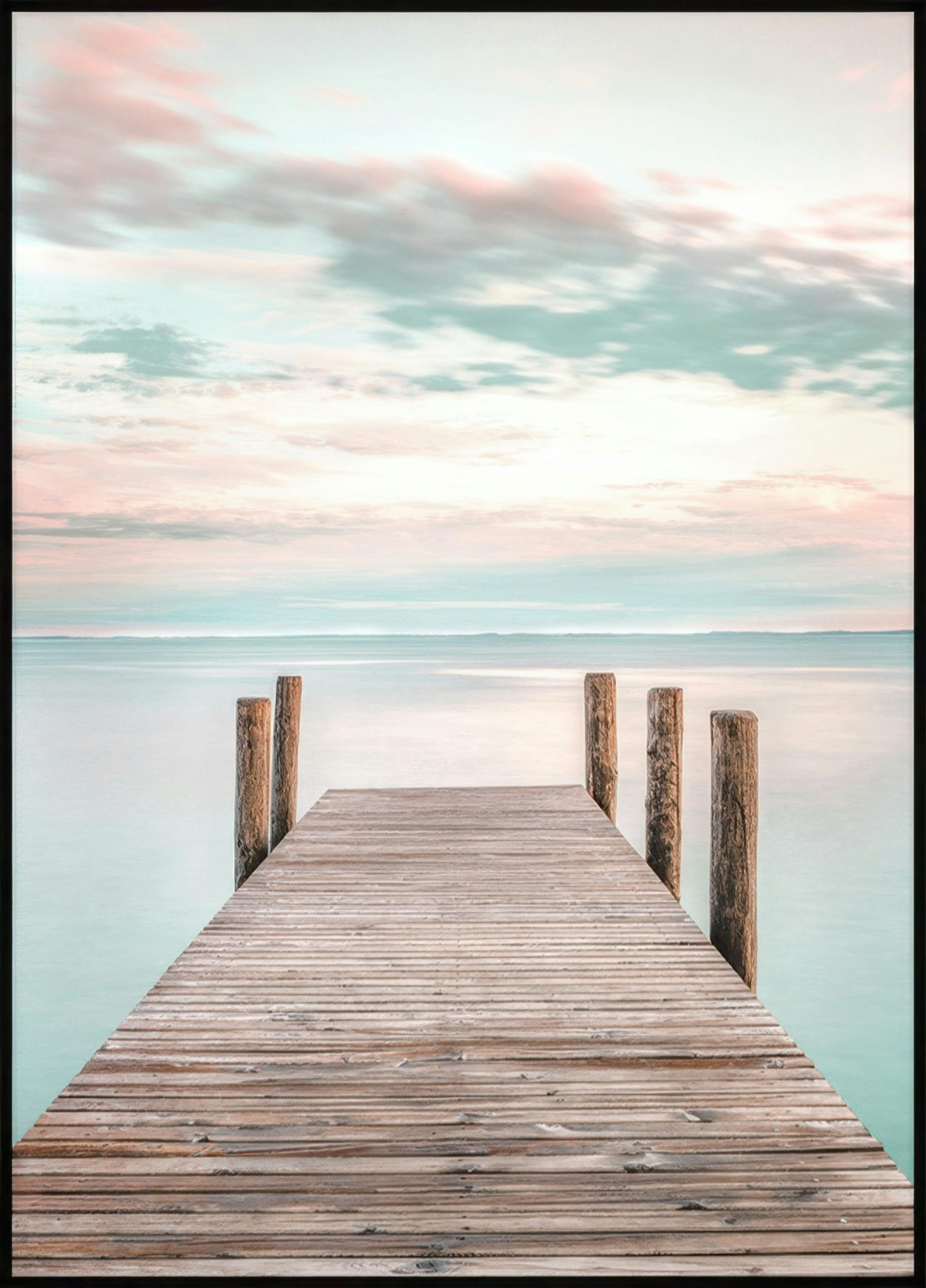 Sunset Jetty Poster 0