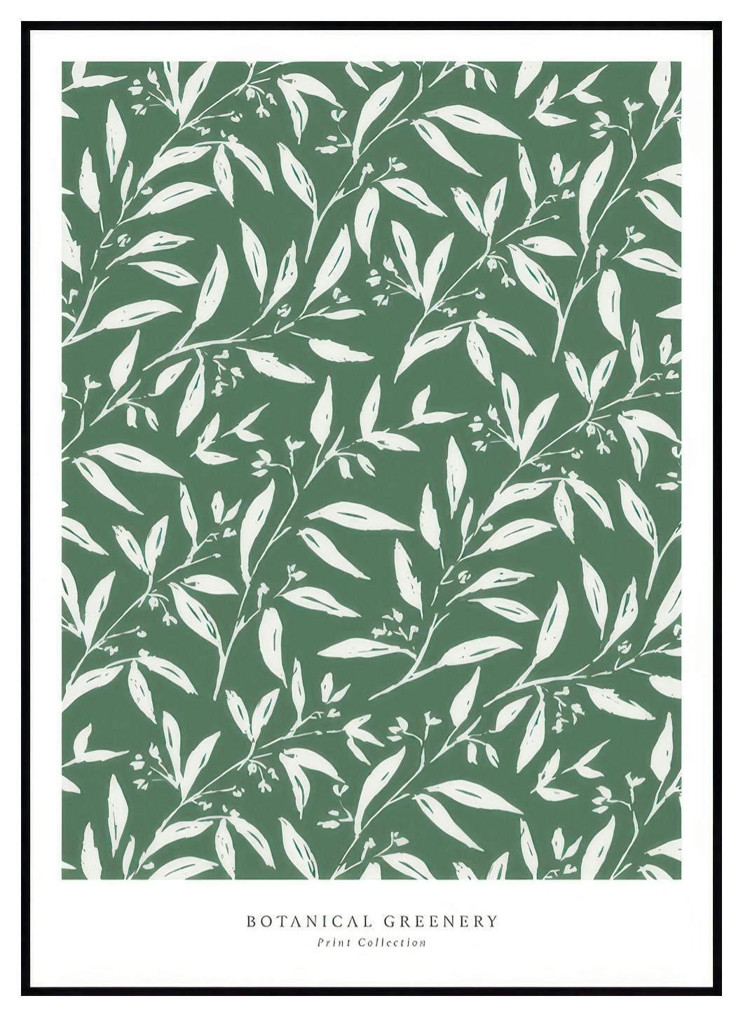 Botanical Greenery No1 Poster (21x30 cm) - Poster Store