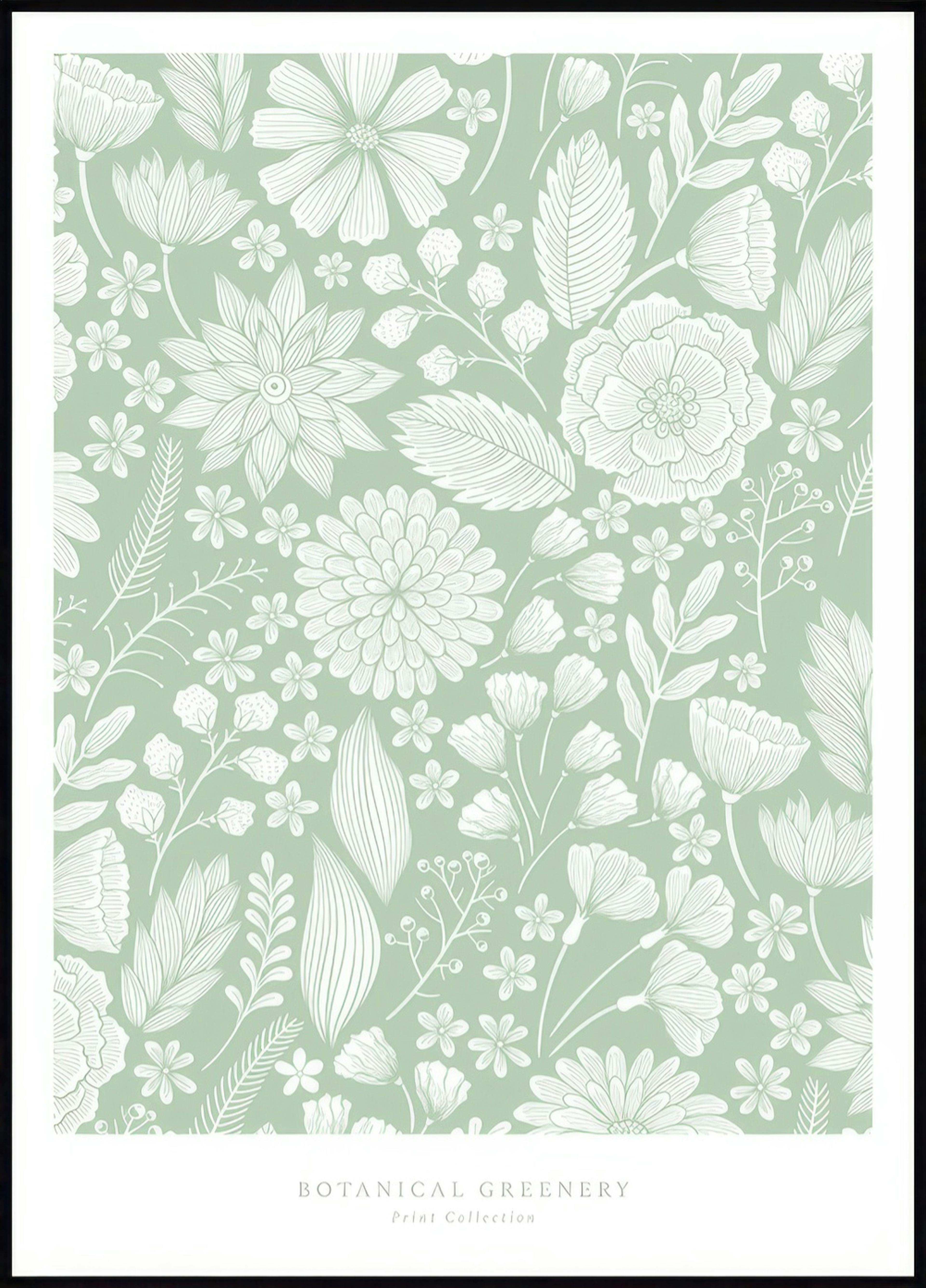 Botanical Greenery No2 Poster 0