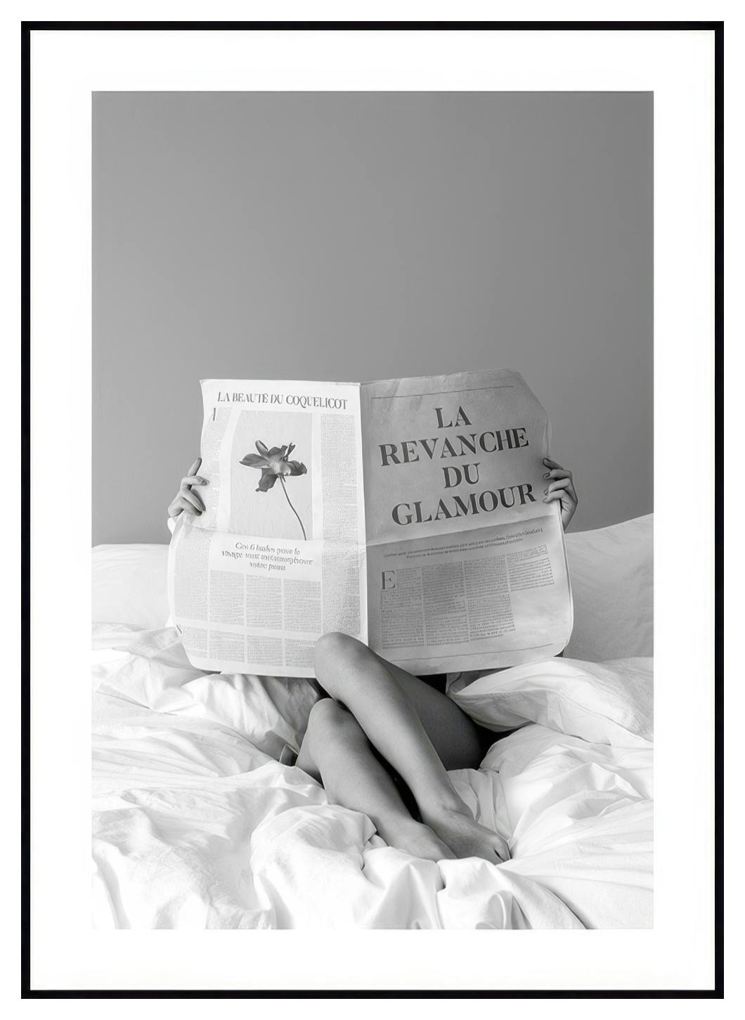 Lezen in de Ochtend Poster (50x70 cm) - Poster Store