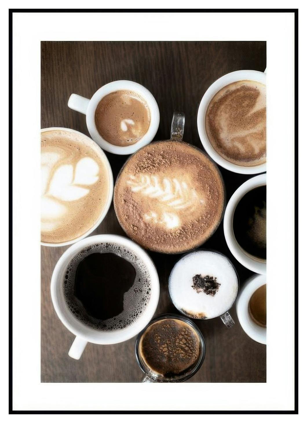 Variétés de Café Poster (21x30 cm) - Poster Store