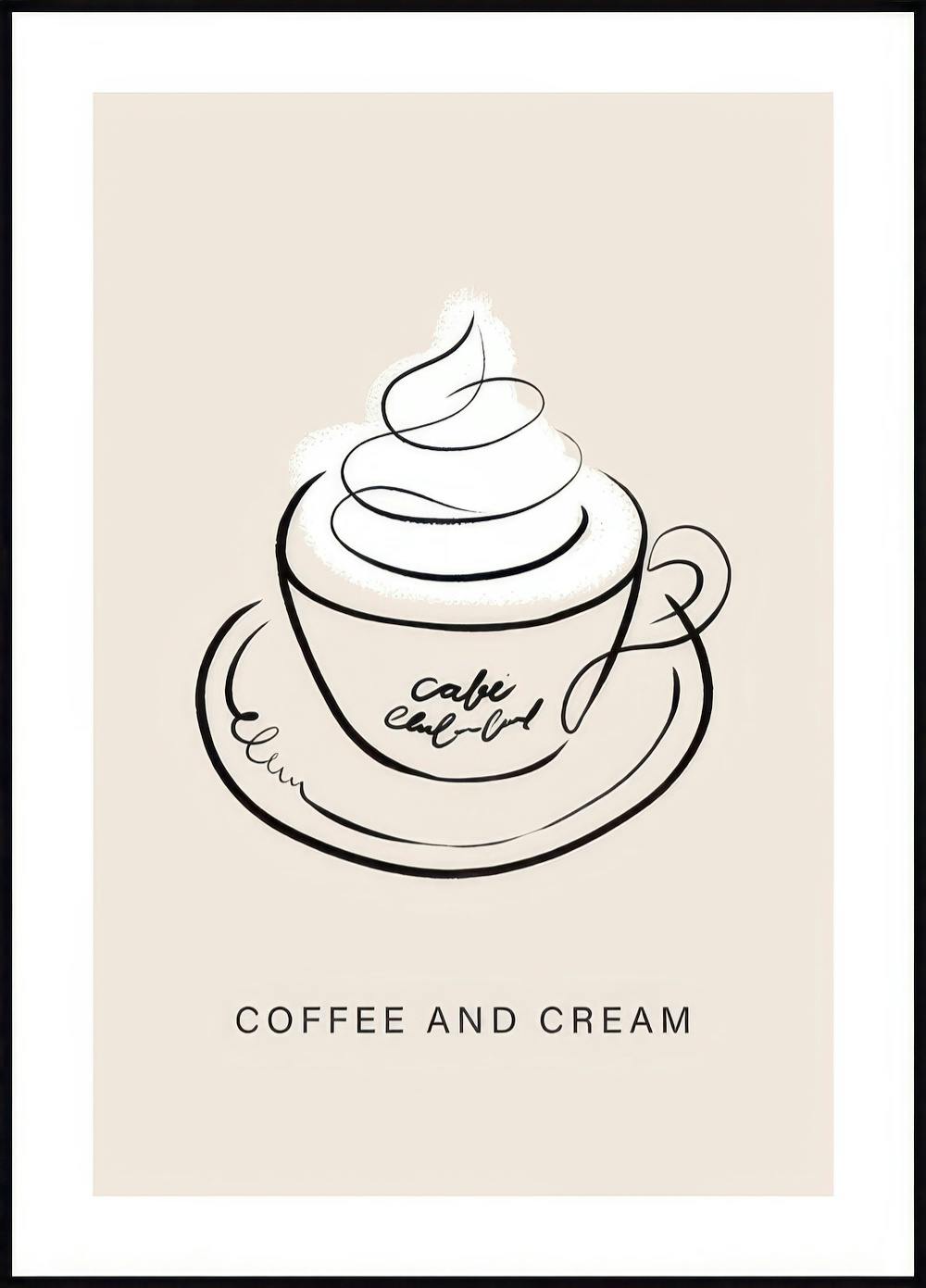 Coffee and Cream Poster 0