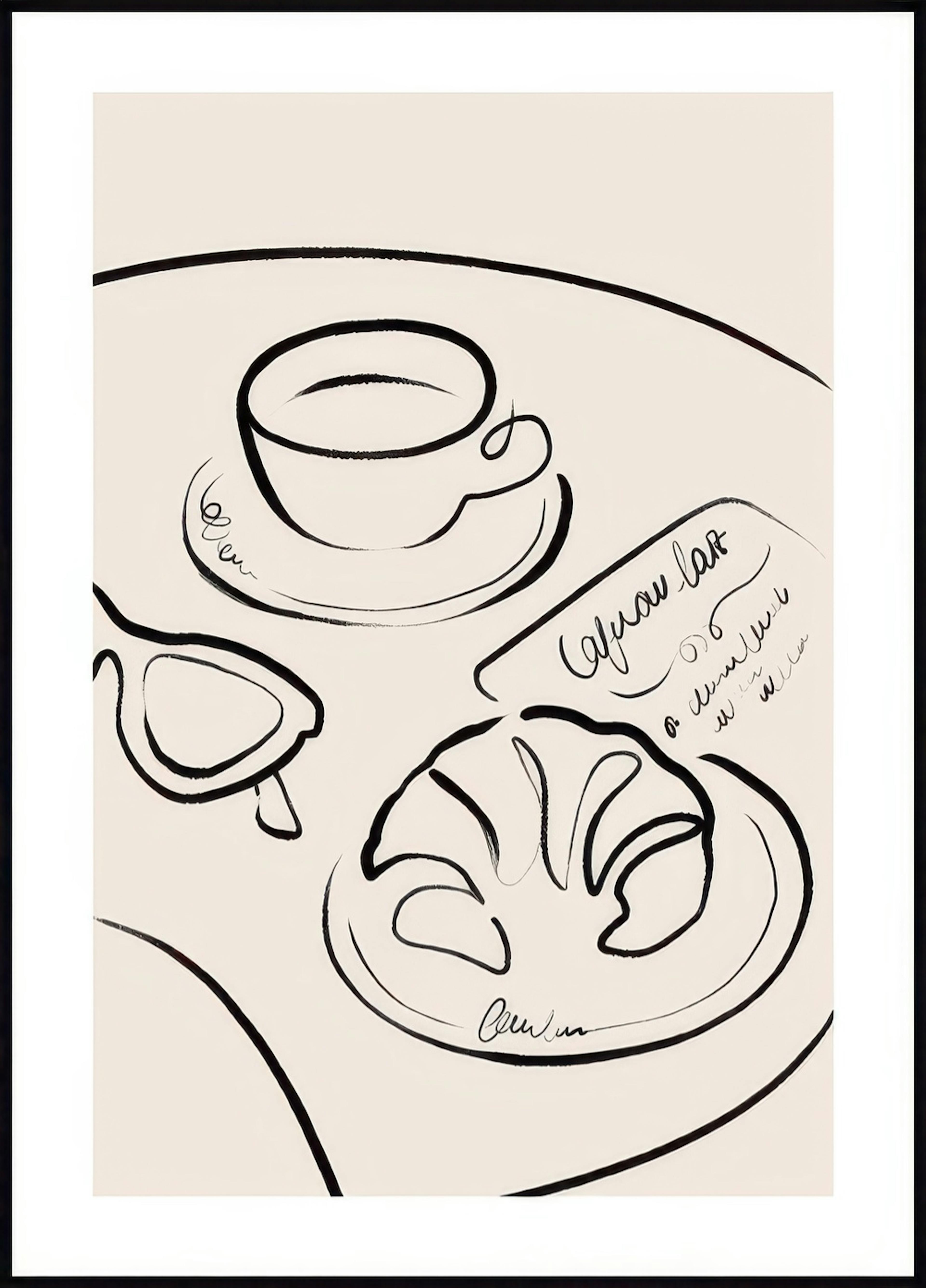 French Breakfast Poster 0