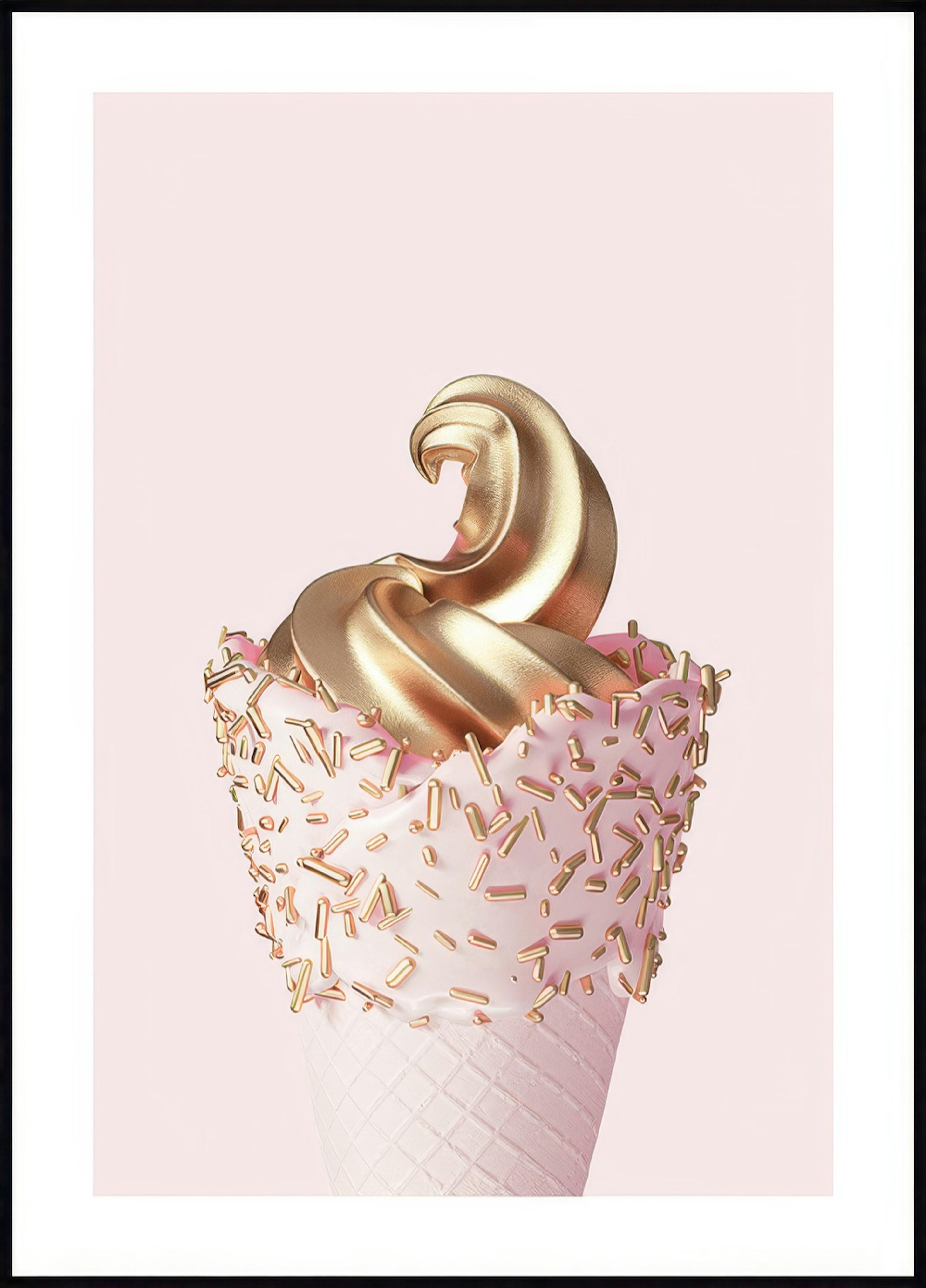 Pinkes Eiscreme Poster 0