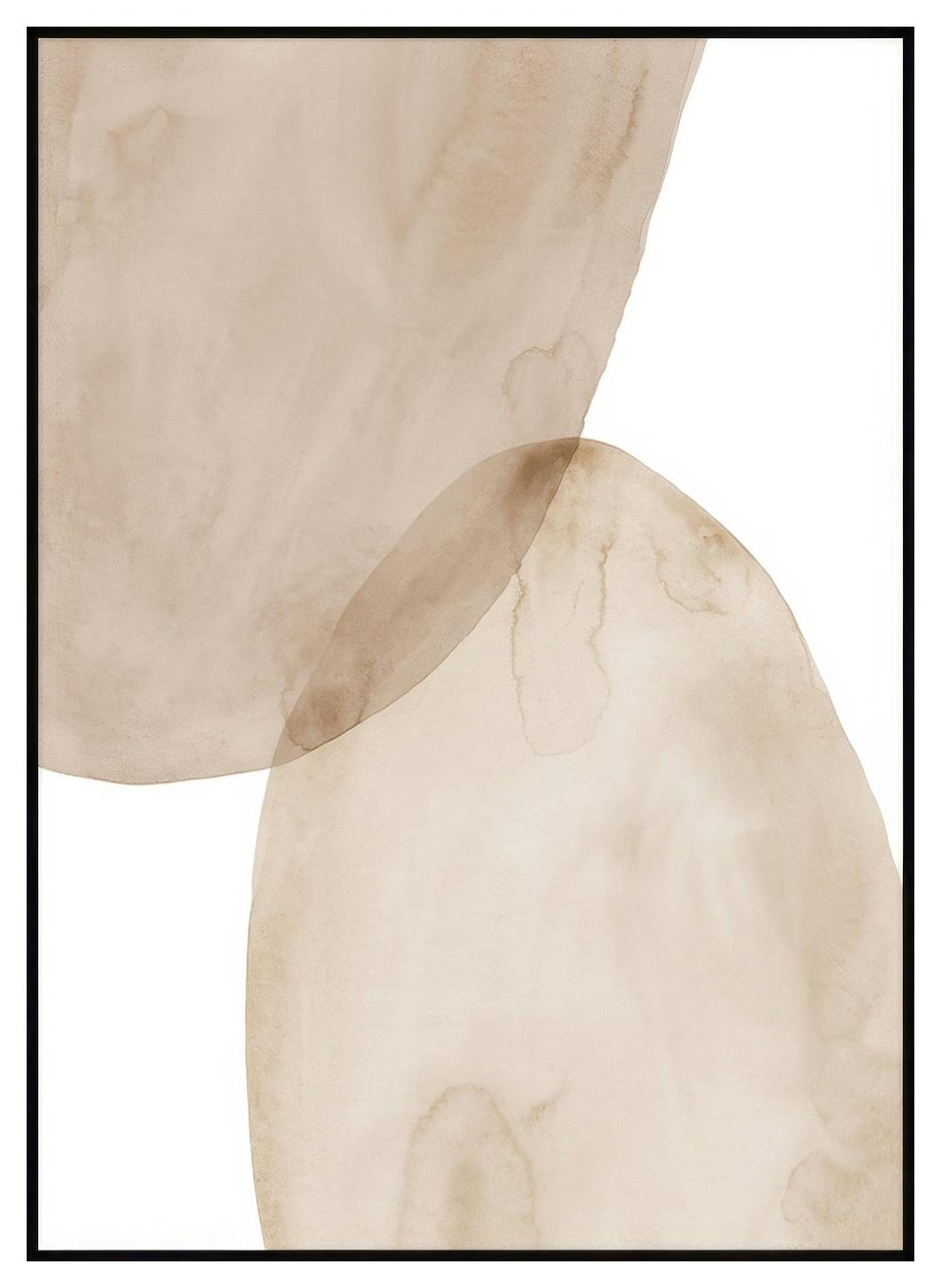 Sérénité Abstraite No1 Poster (30x40 cm) - Poster Store