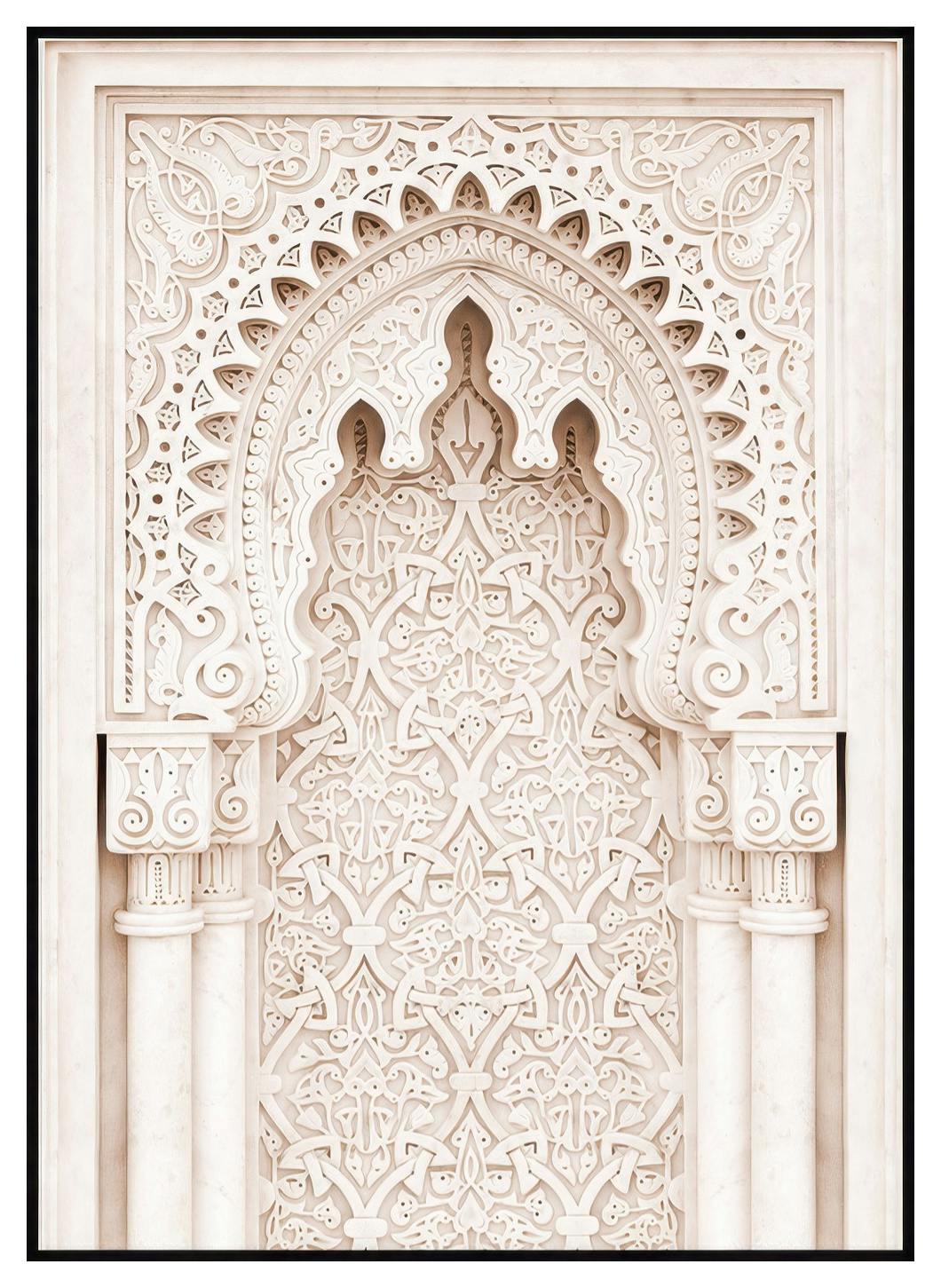 Marmurowa Architektura Plakat (30x40 cm) - Poster Store