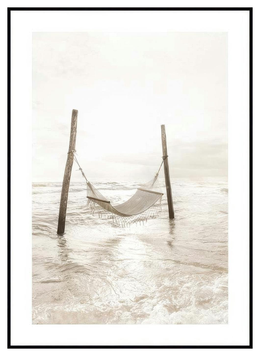 Hängmatta på Stranden Poster (30x40 cm) - Poster Store