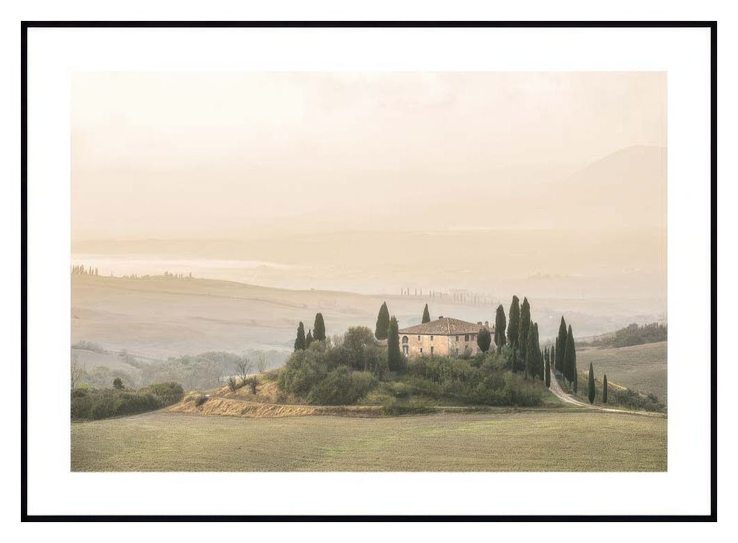 Toscane landschap poster (30x40 cm) - Poster Store