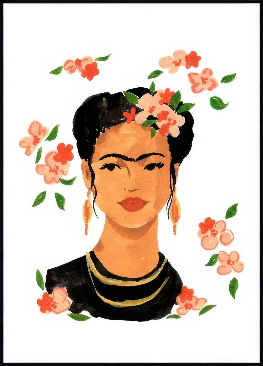 Blumen-Frida-Plakat 0