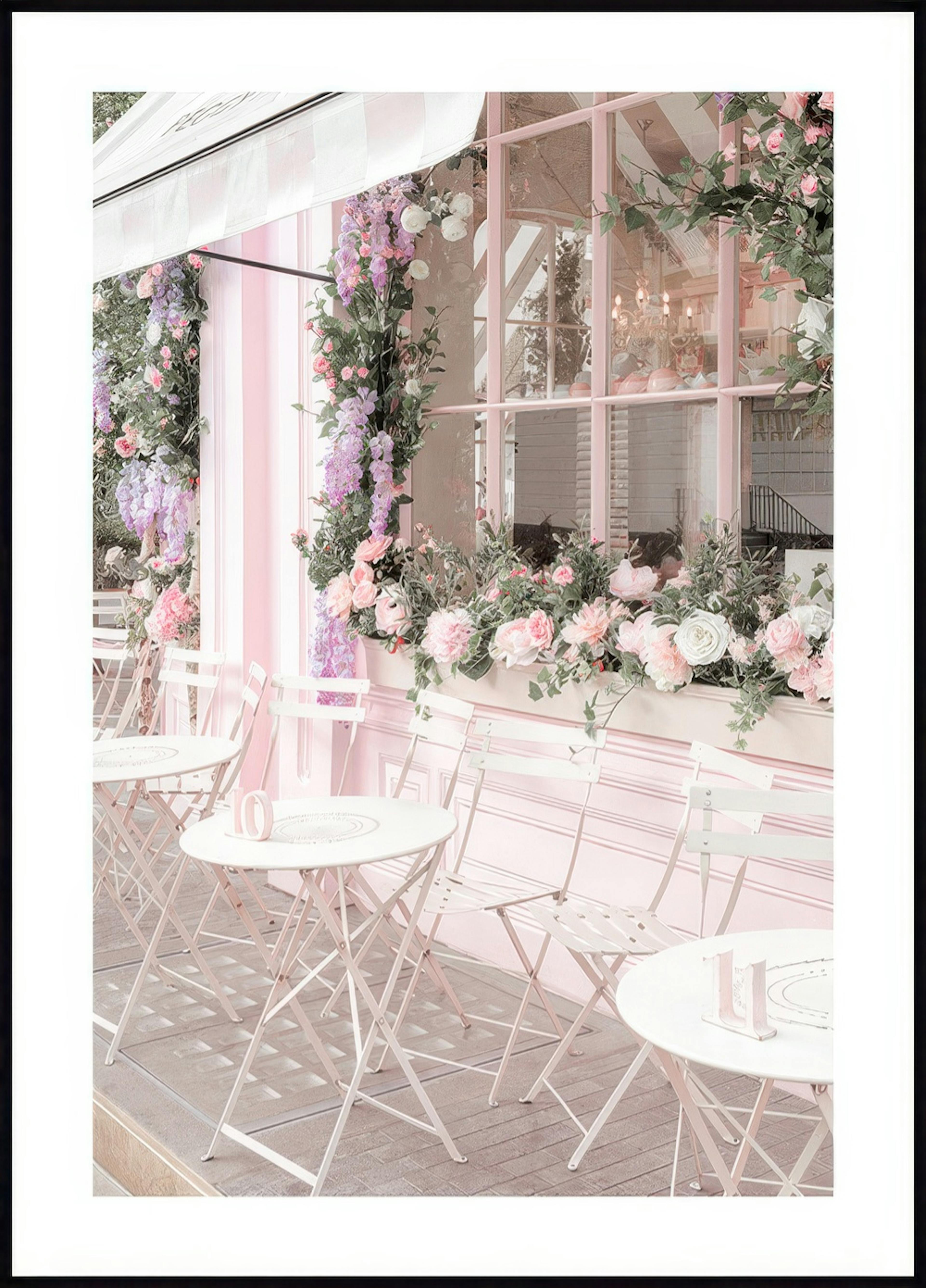 Pink Café Poster 0