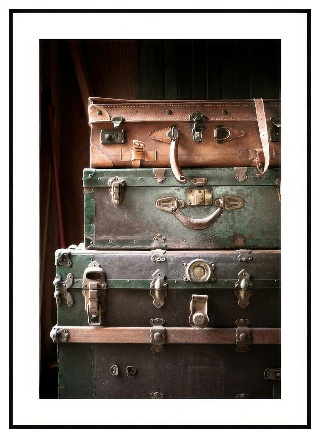 Resväskor poster (50x70 cm) - Poster Store
