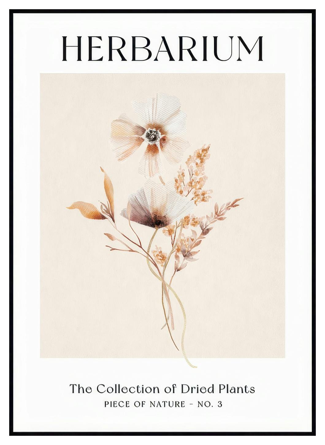 Piece of Nature No3-plakat (50x70 cm) - Poster Store