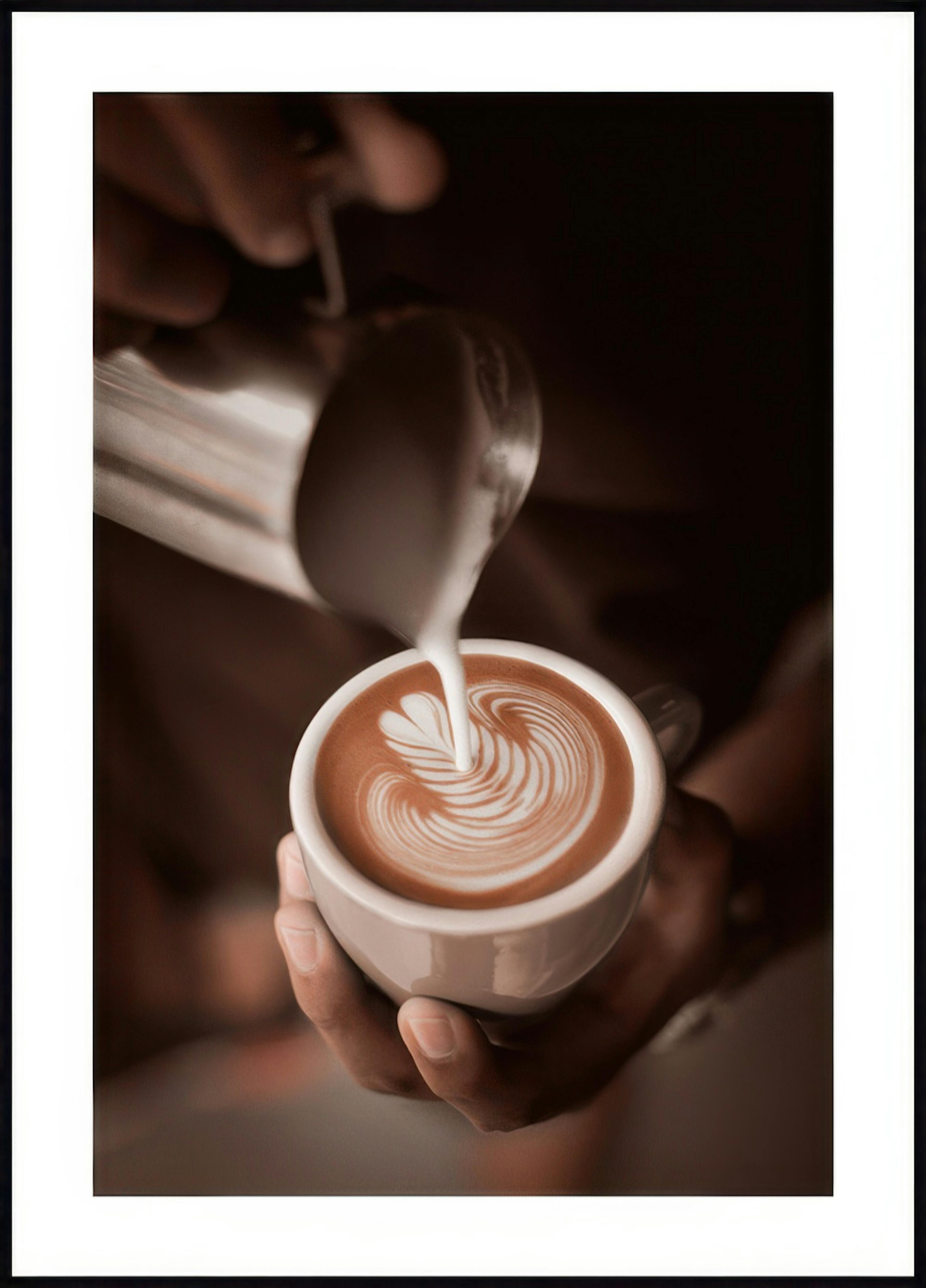 Cappuccino Art Poster 0