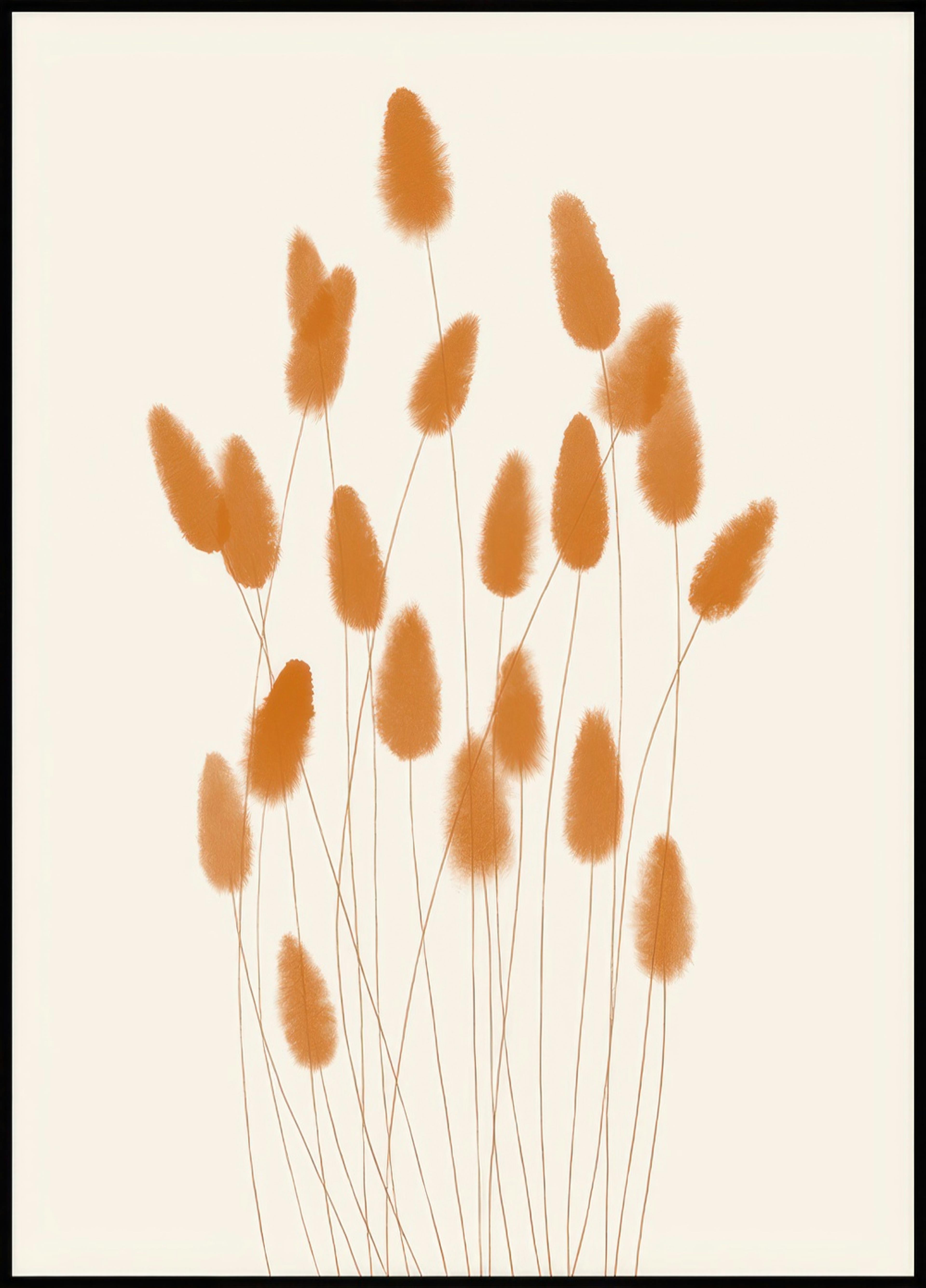 Aquarelle Reeds Poster 0