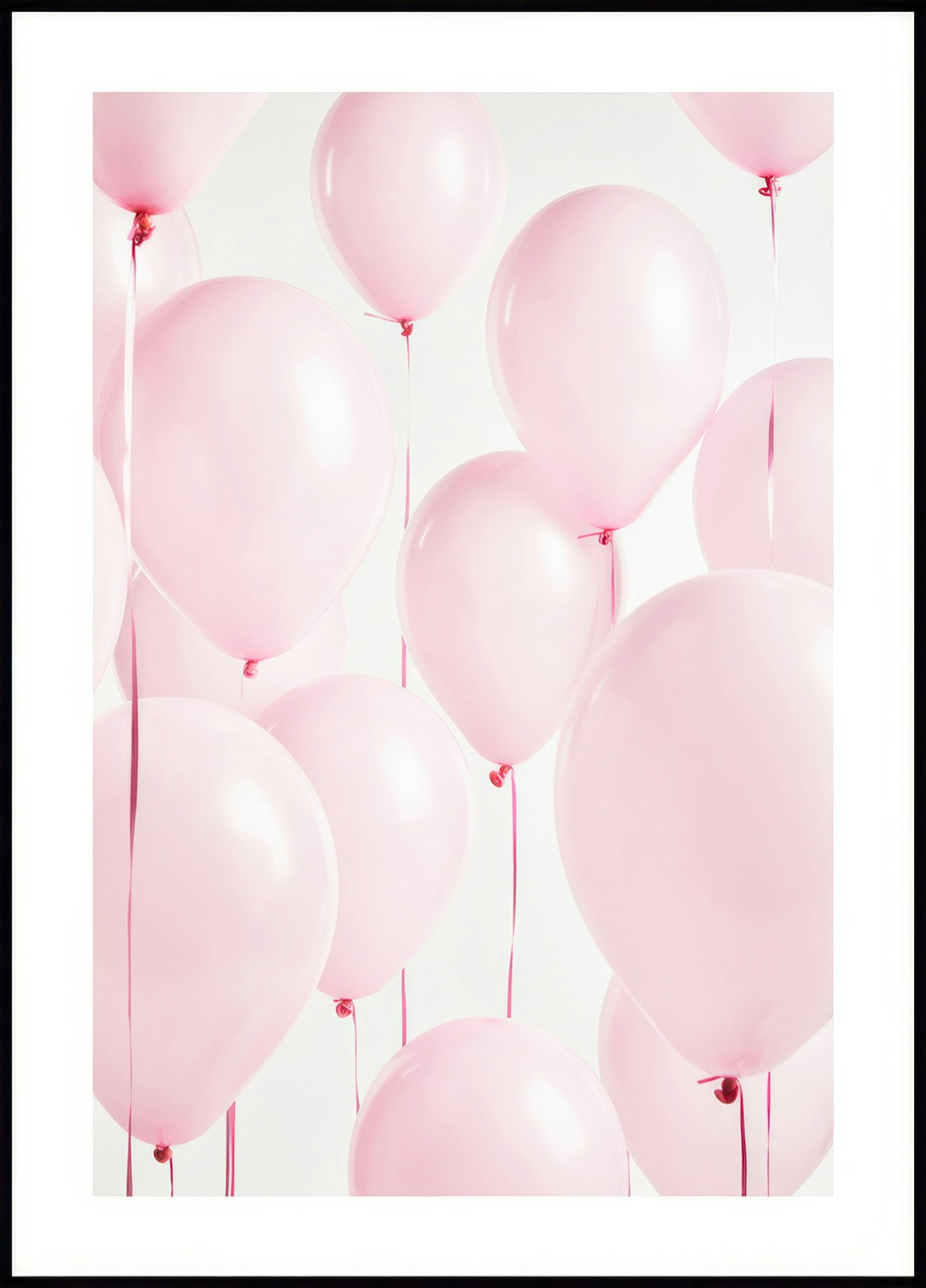 Affiche Pink Balloons 0