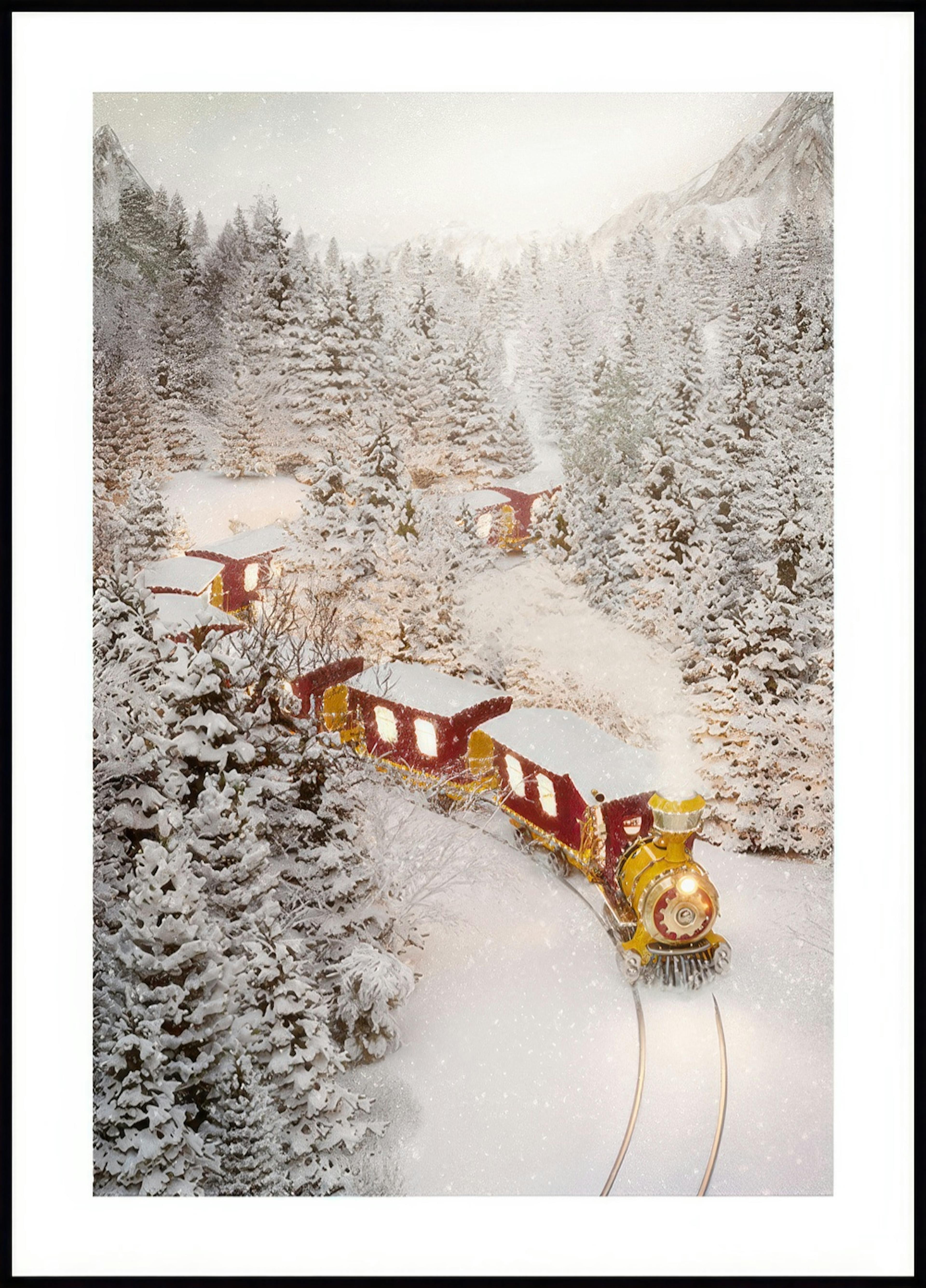 Poster tren de vacanță 0