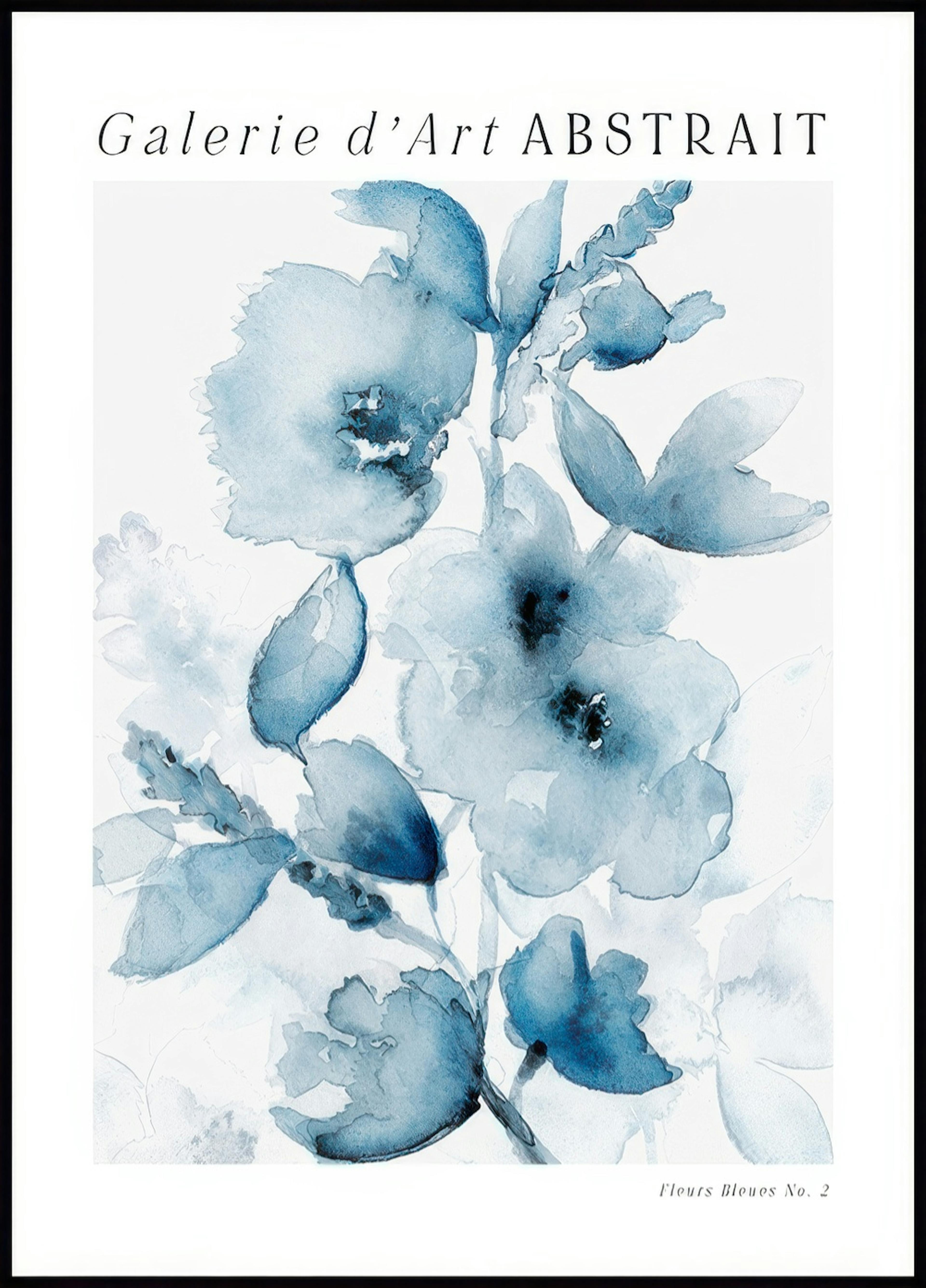 Fleurs Bleues No2 Poster 0