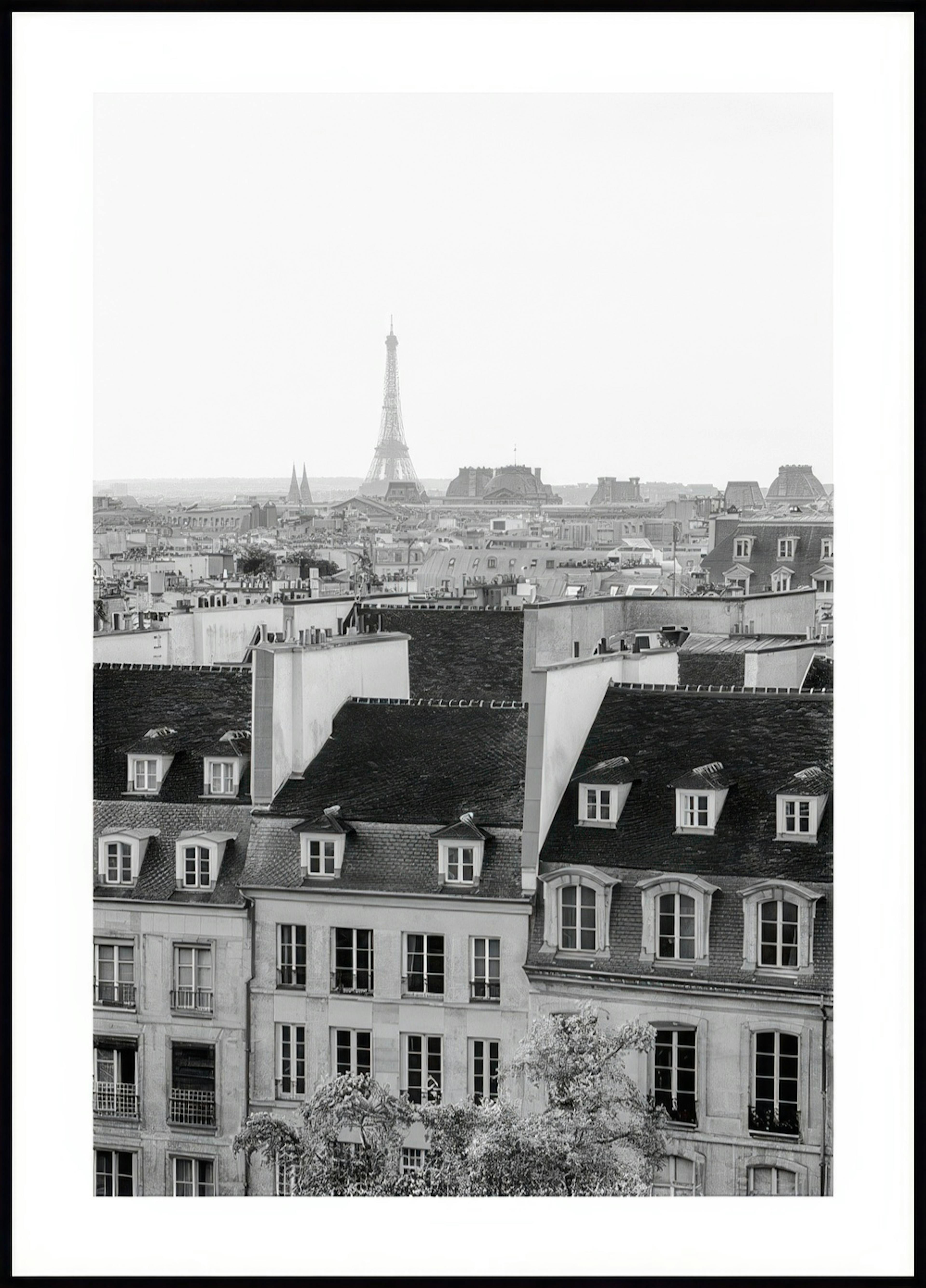 Paris Cityscape Poster 0