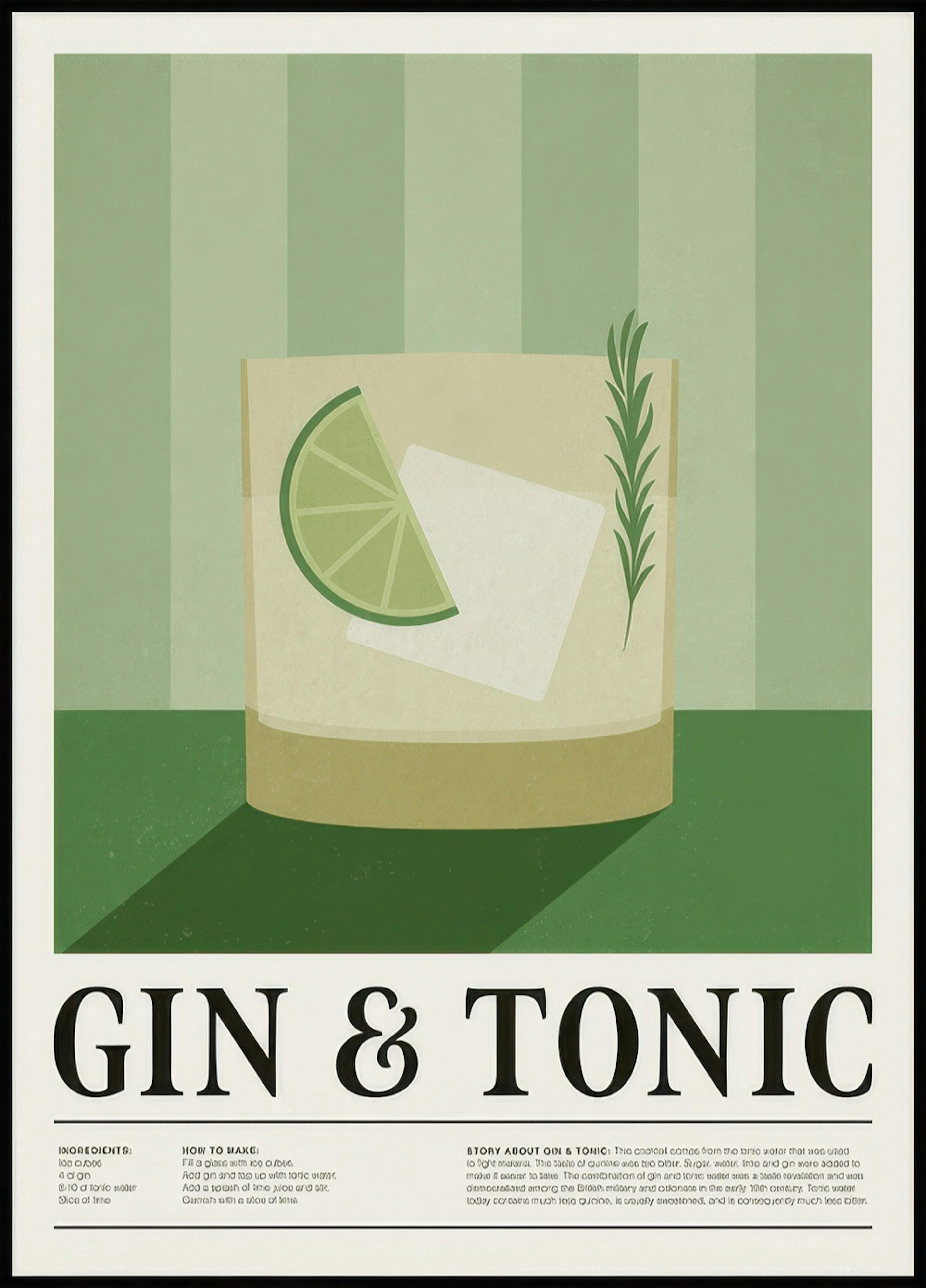 Stampe sul Gin e Tonic 0