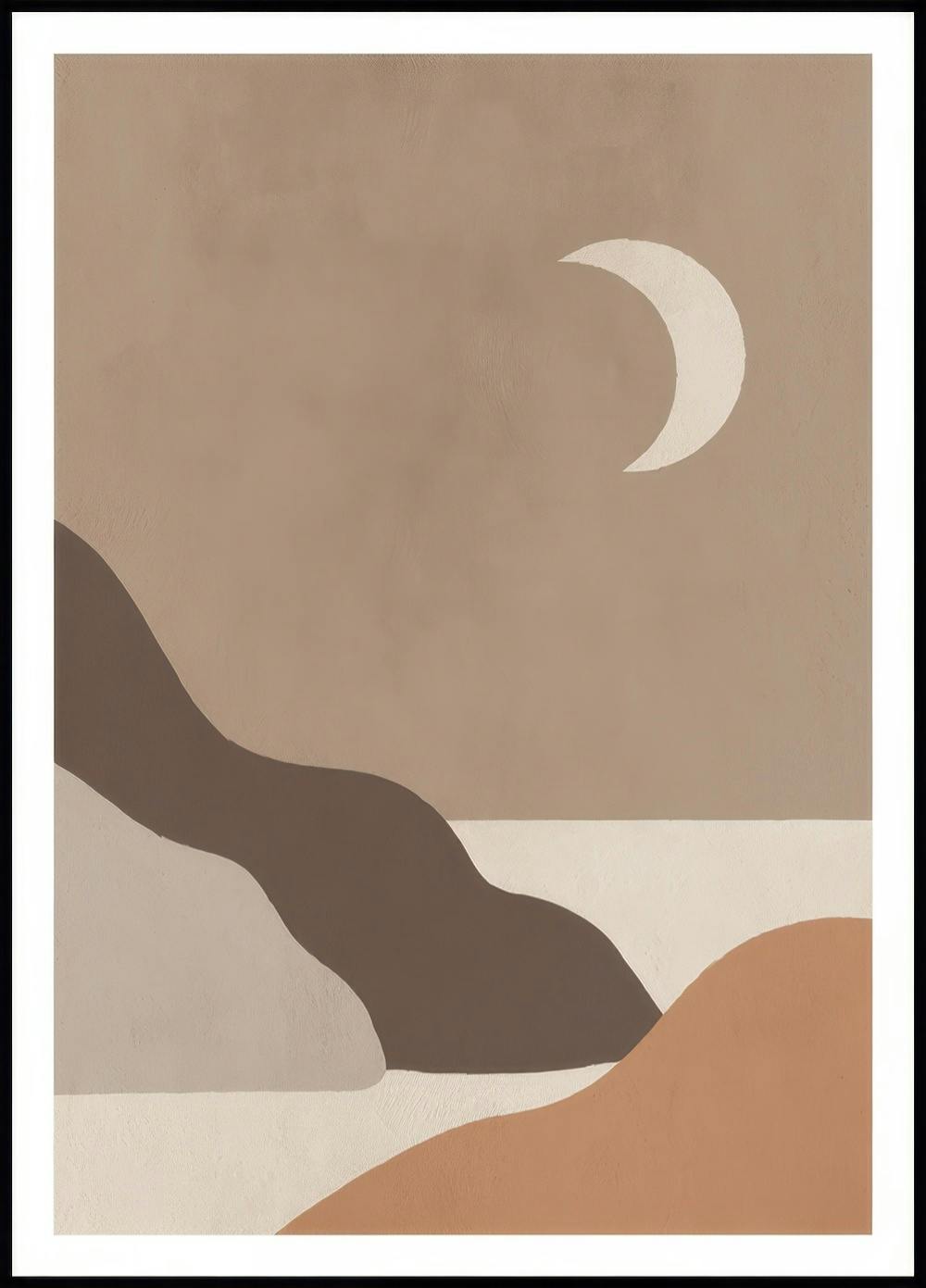 Landscape at Dusk Poster 0
