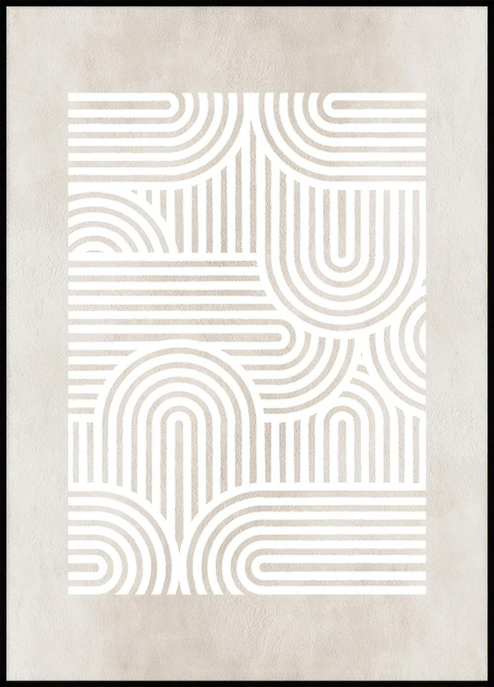 Graphic Arches Poster 0