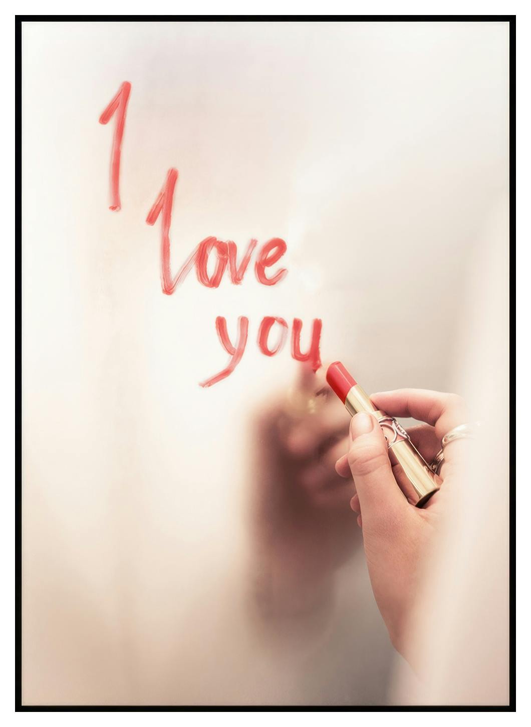 Messaggio con il rossetto Poster (50x70 cm) - Poster Store