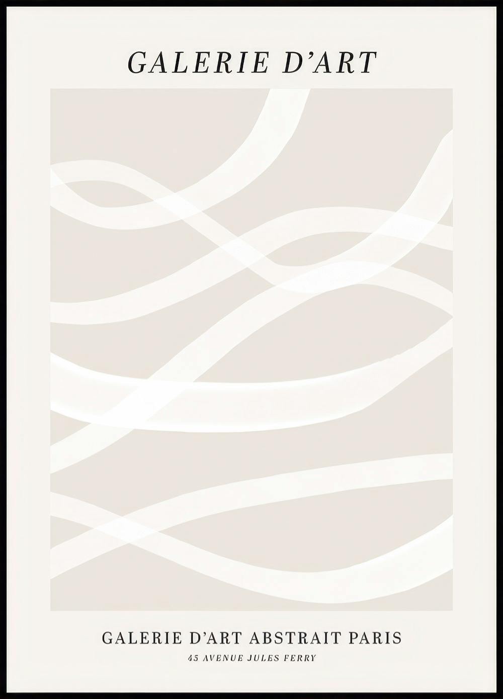 Affiche Galerie D’Art Abstrait No2 0