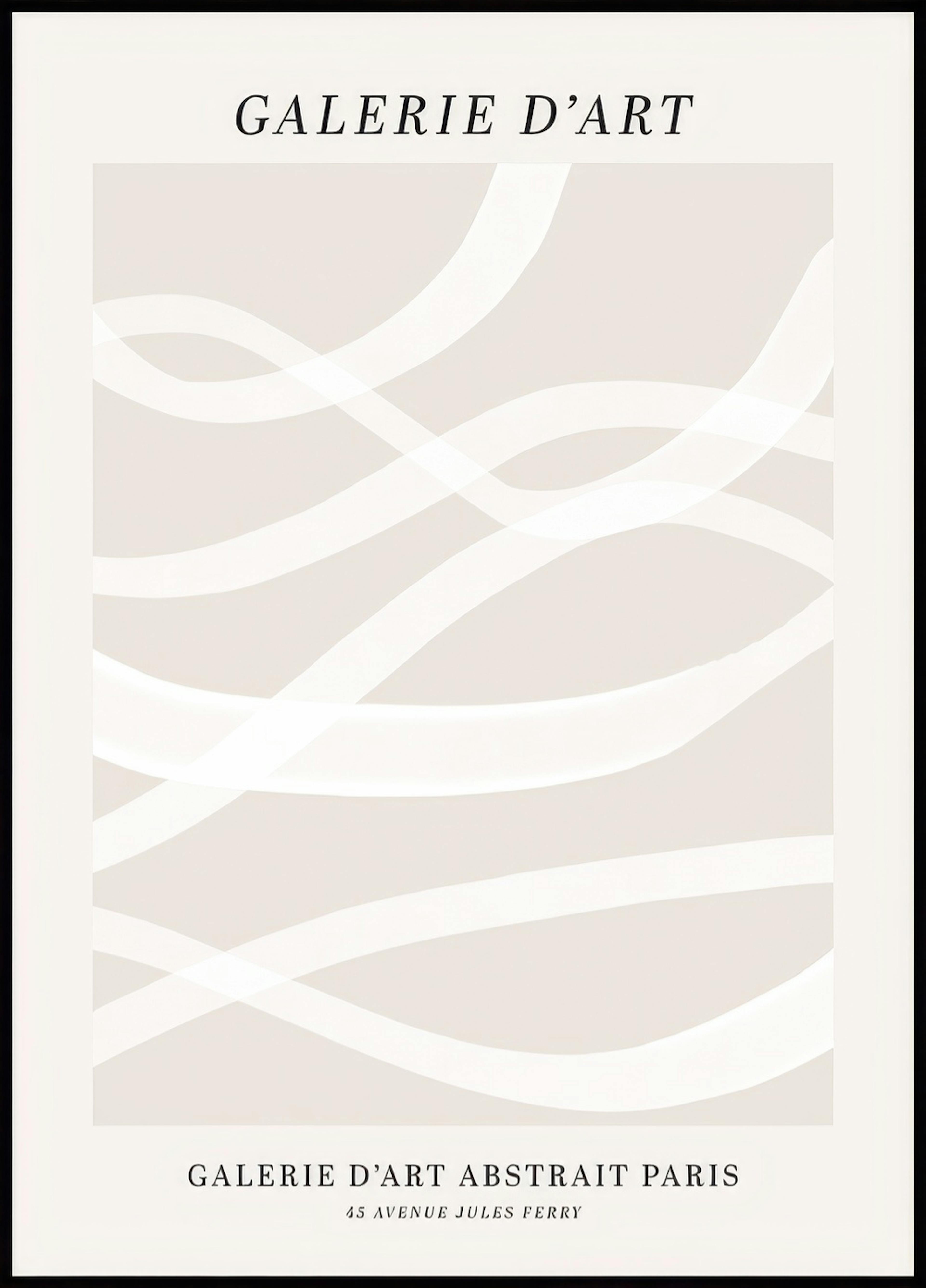 Galerie D' Art Abstrait No2 포스터 0
