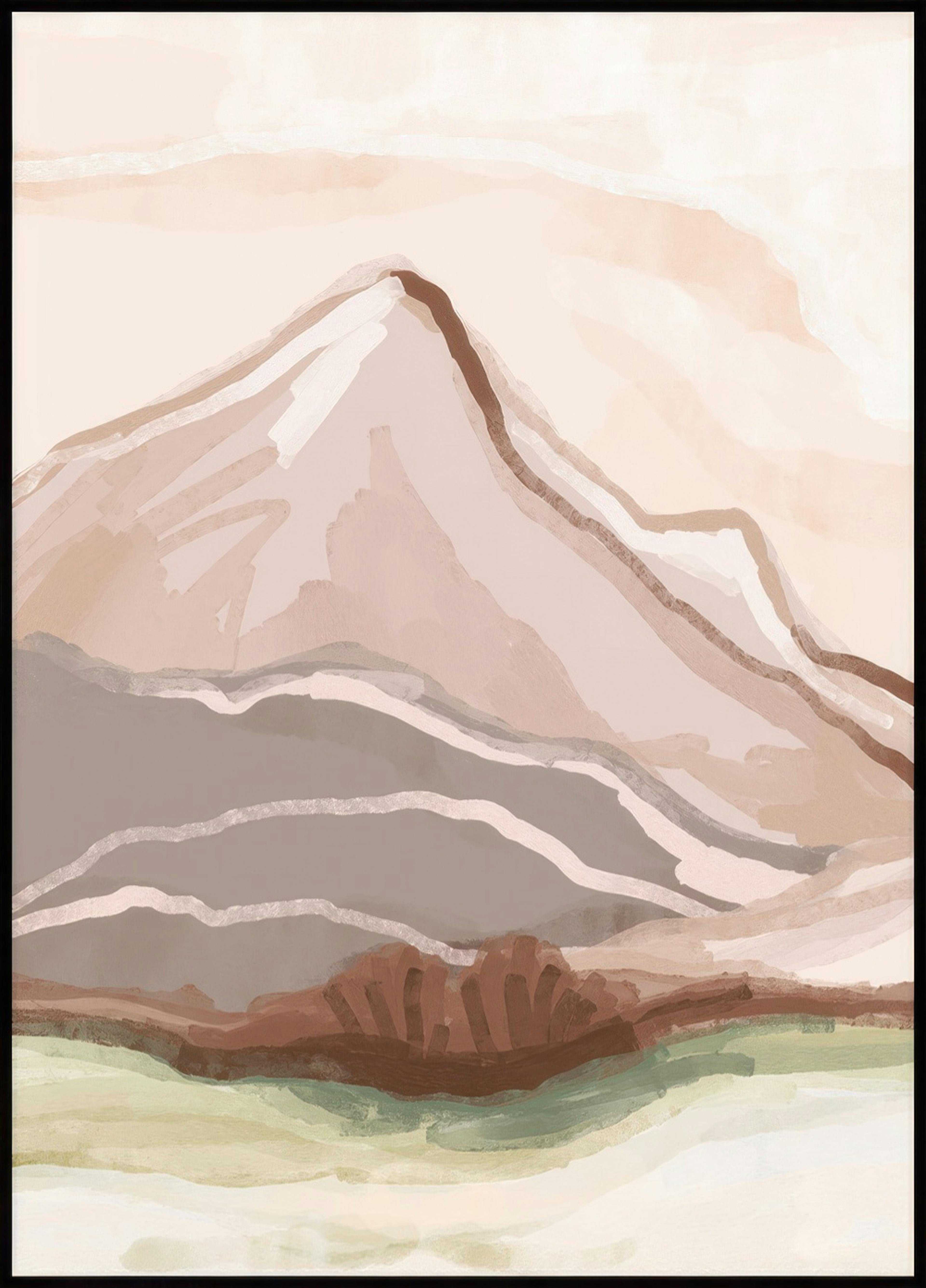 Boho Landscape No1 Poster 0
