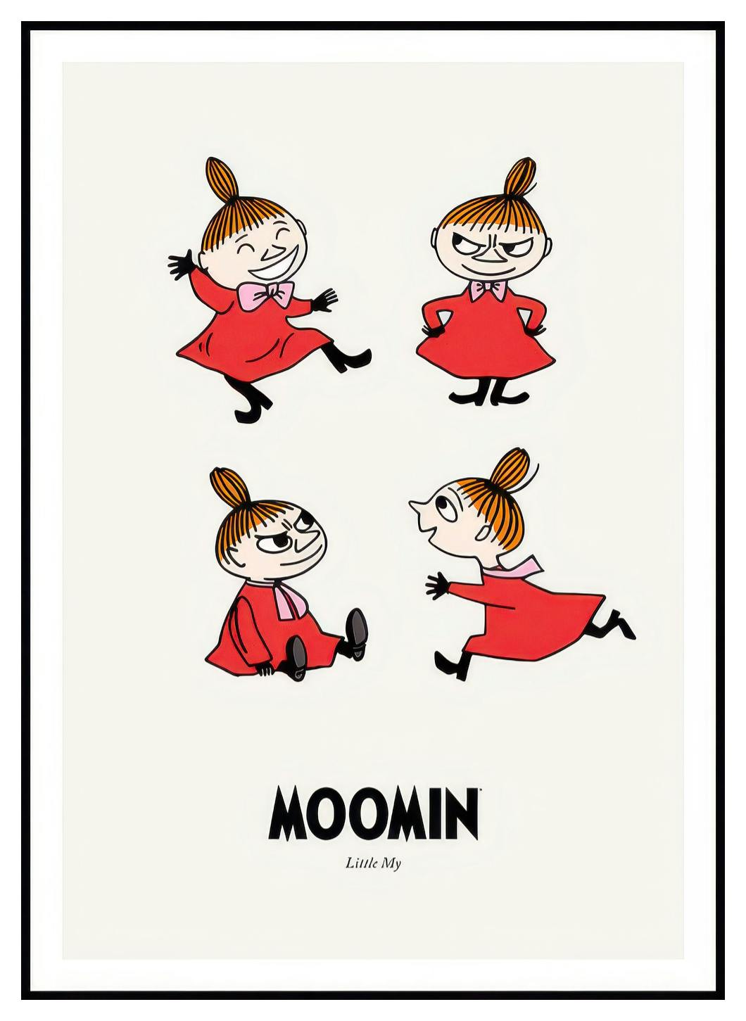 Muminki - Mała Mi Plakat (50x70 cm) - Poster Store