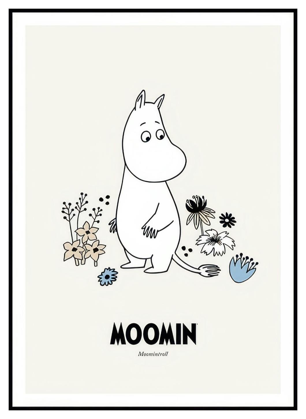 Muminki - Muminek Plakat (50x70 cm) - Poster Store