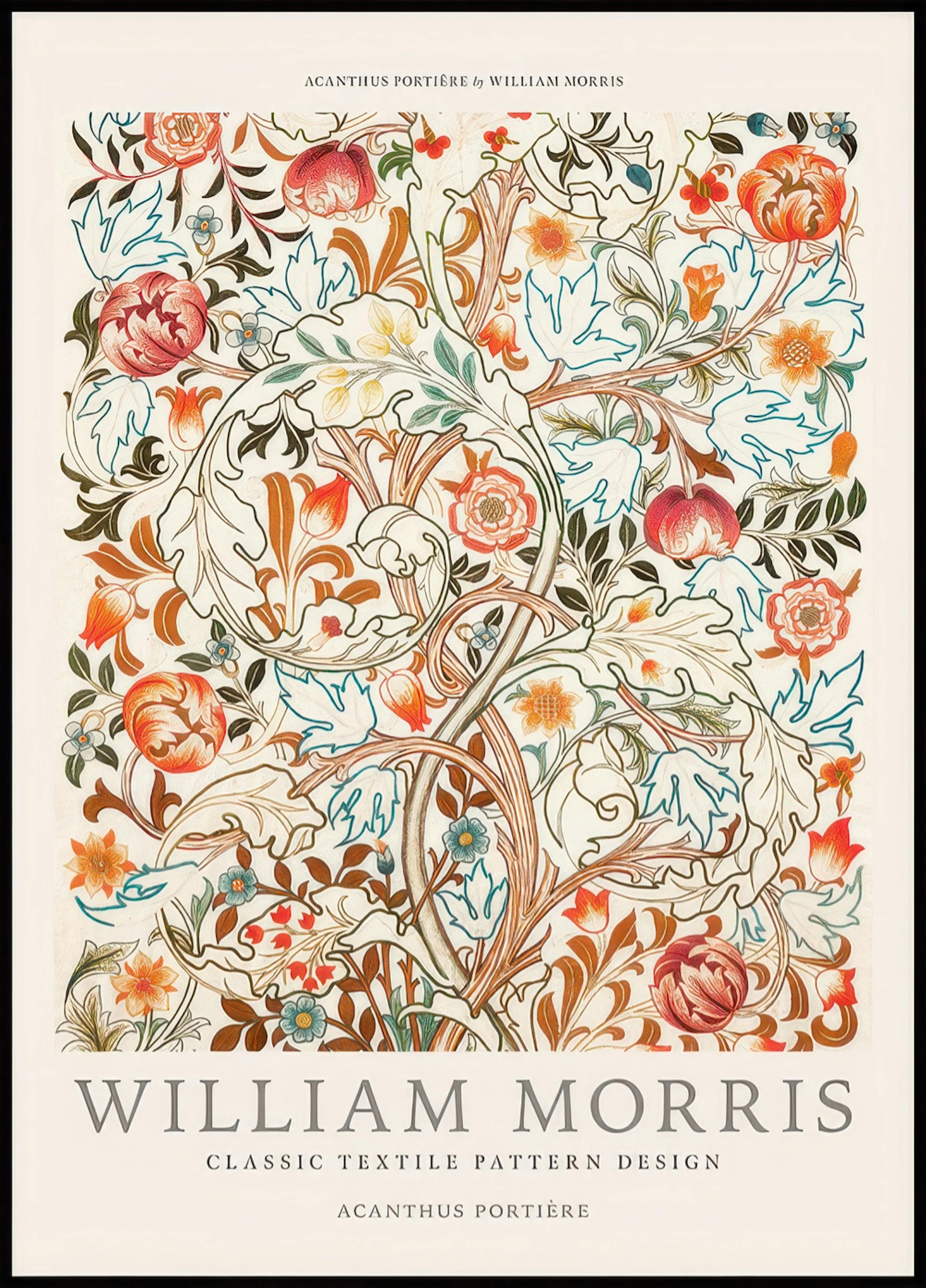 William Morris - Acanthus Portière Poster 0