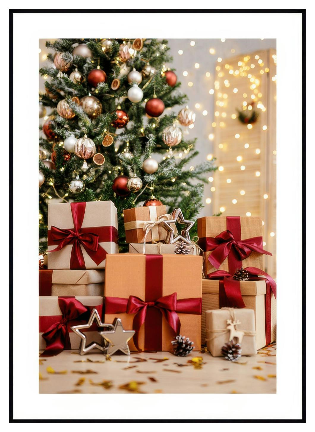 Cadeaux de Noël Poster (21x30 cm) - Poster Store