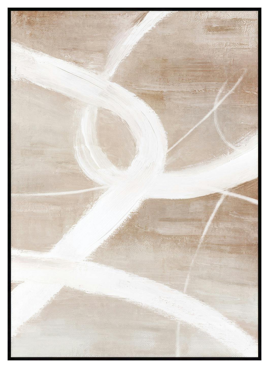 Abstract Beige No2 Poster (50x70 cm) - Poster Store