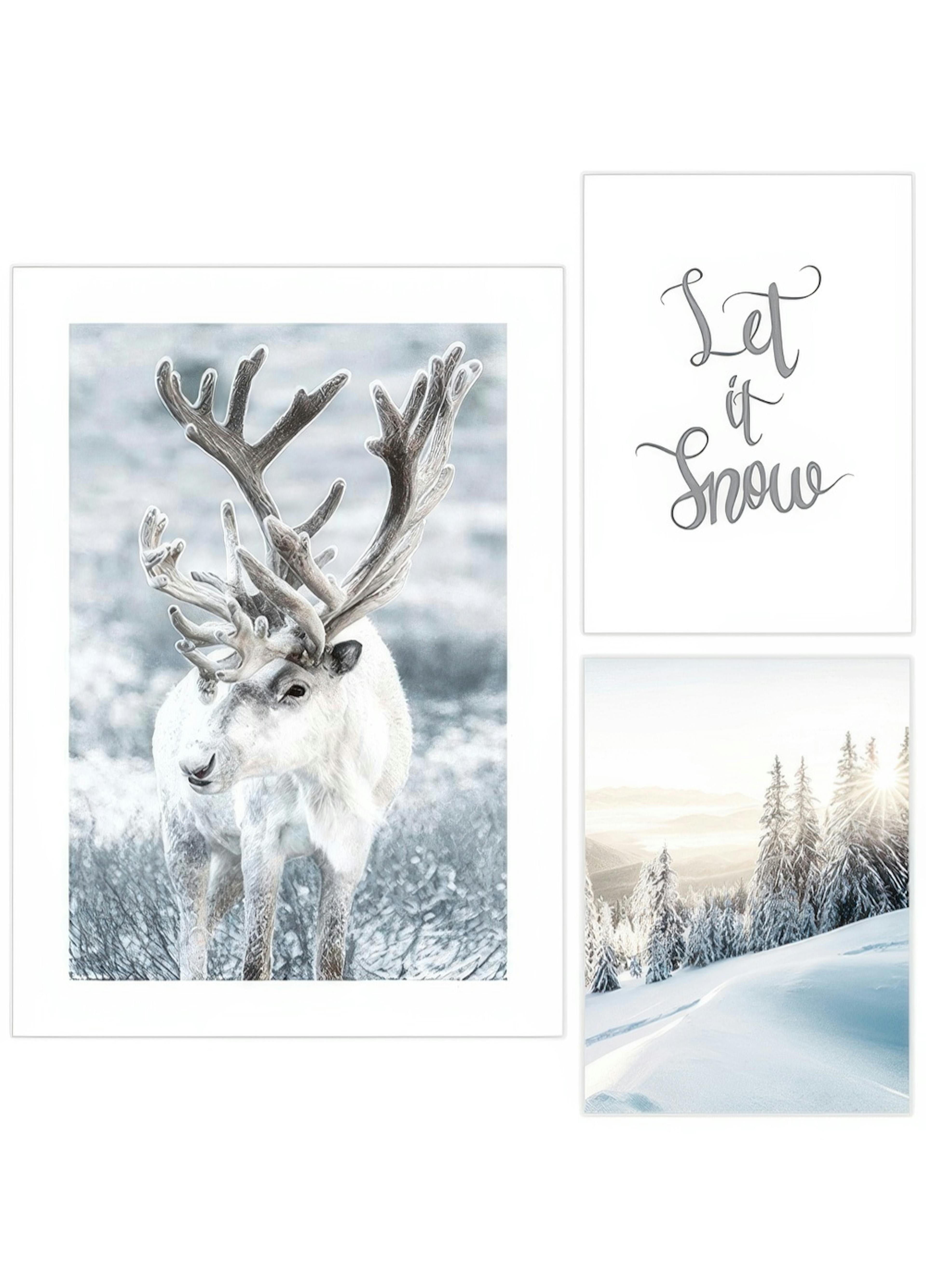 Lot de posters Trio d'Hiver thumbnail
