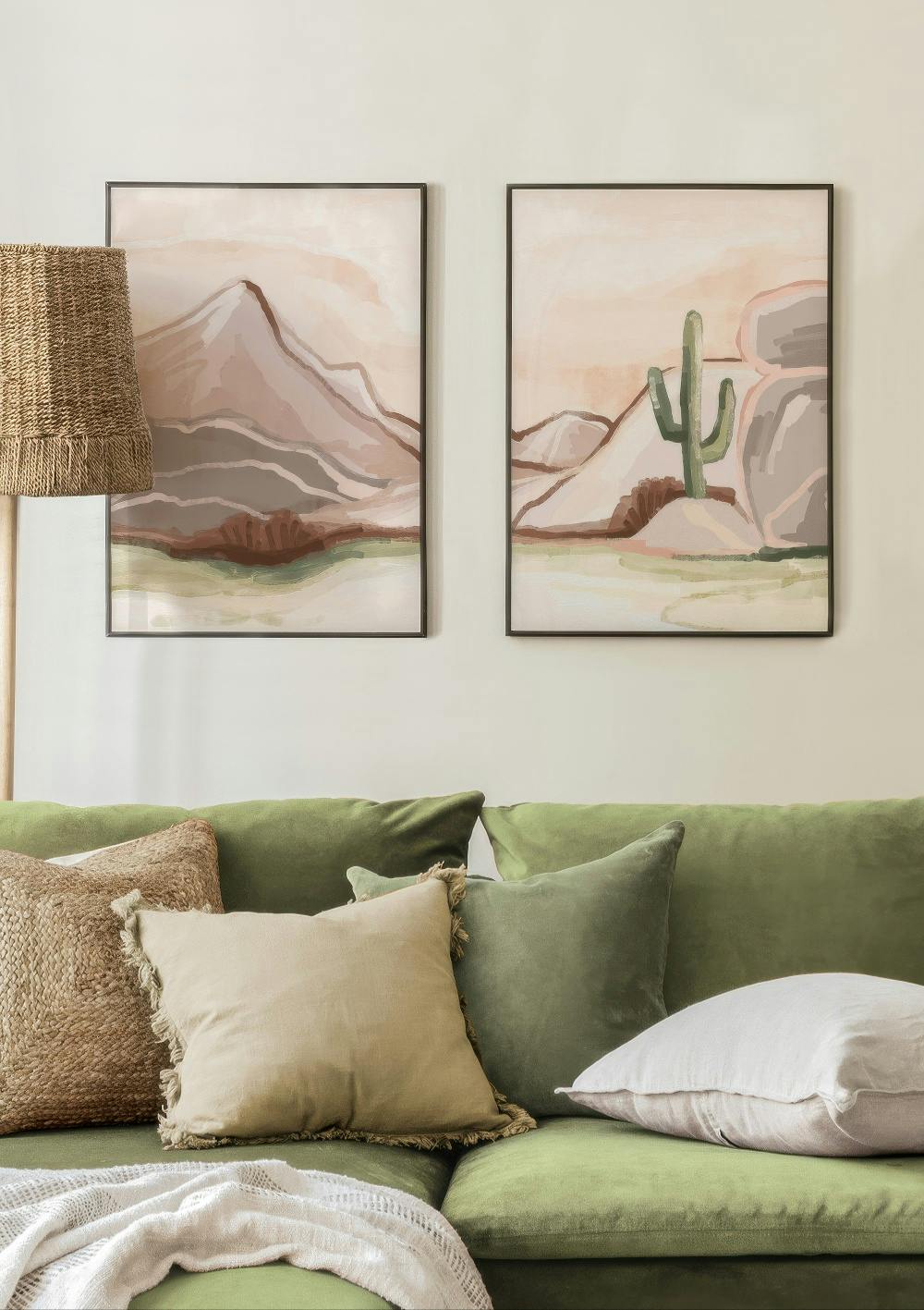 Boho Landscape Zestaw plakatów (50x70 cm) - Poster Store