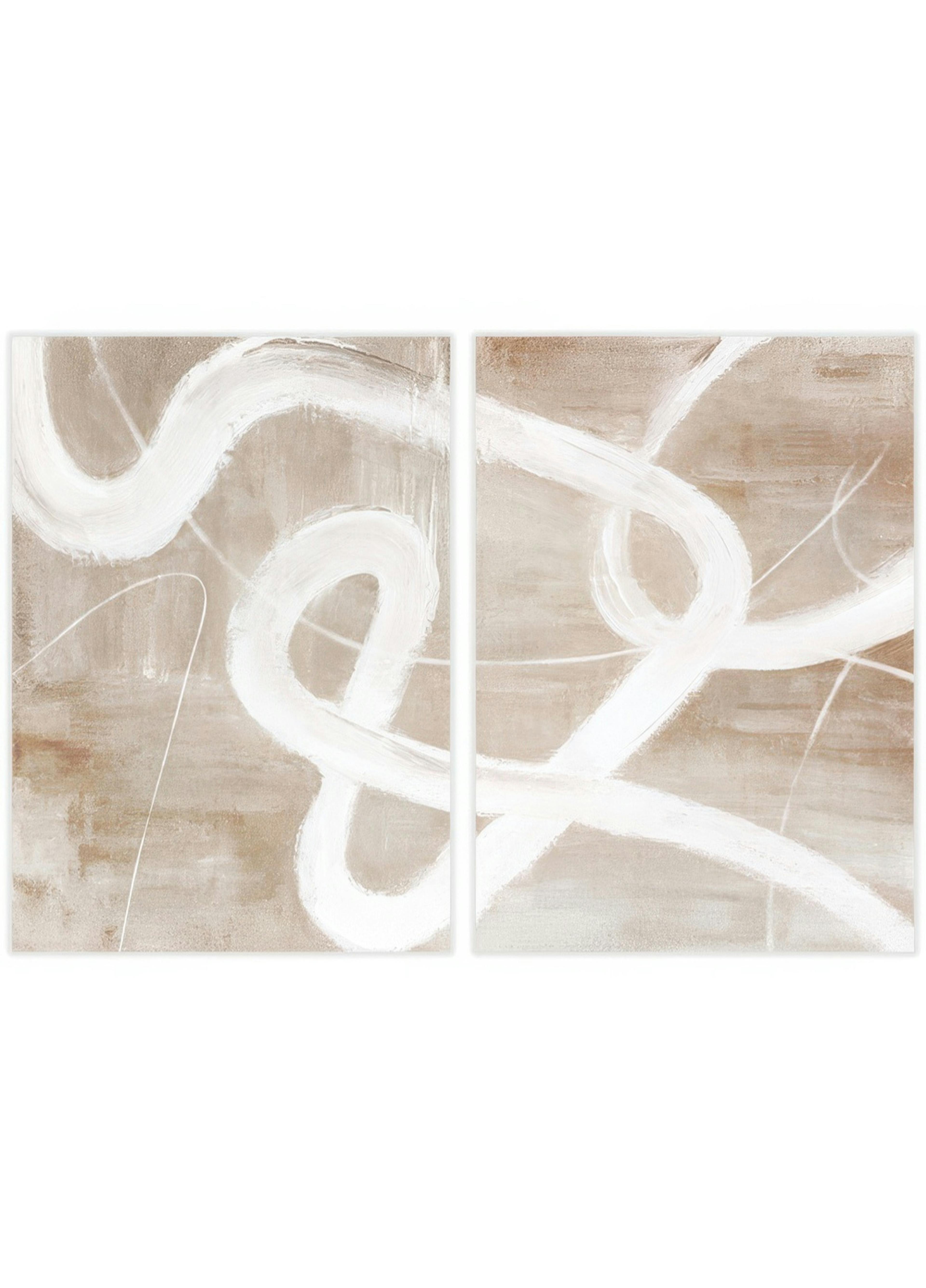 Abstract Beige Poster pack thumbnail