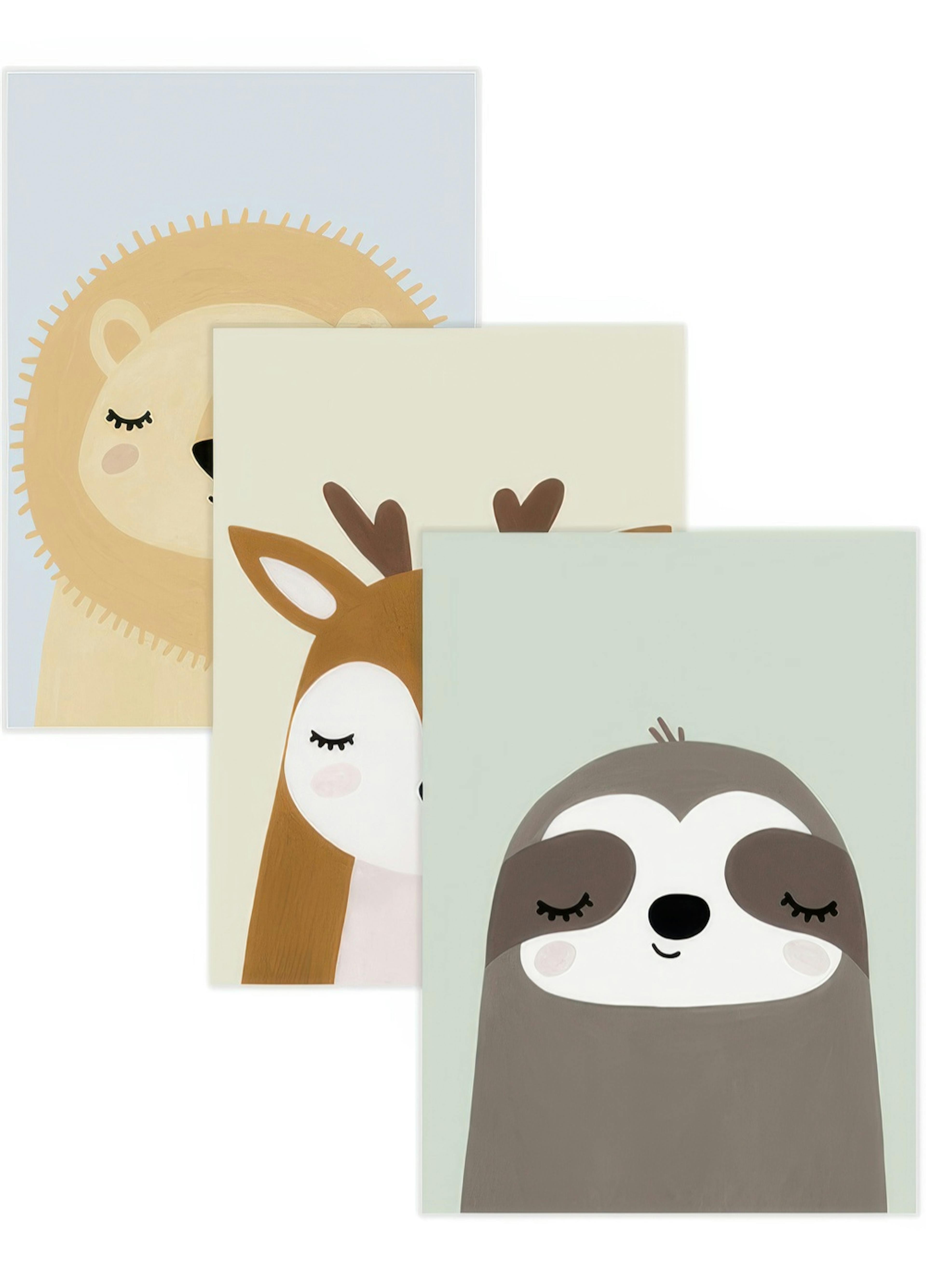Cute Animal Posterpaket thumbnail