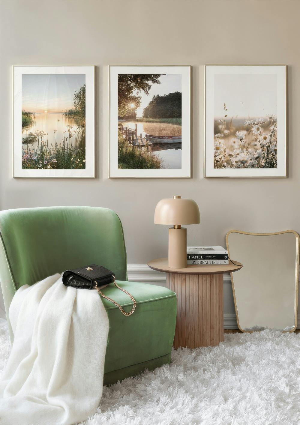 Kesän Trio Julistepaketti (50x70 cm) - Poster Store