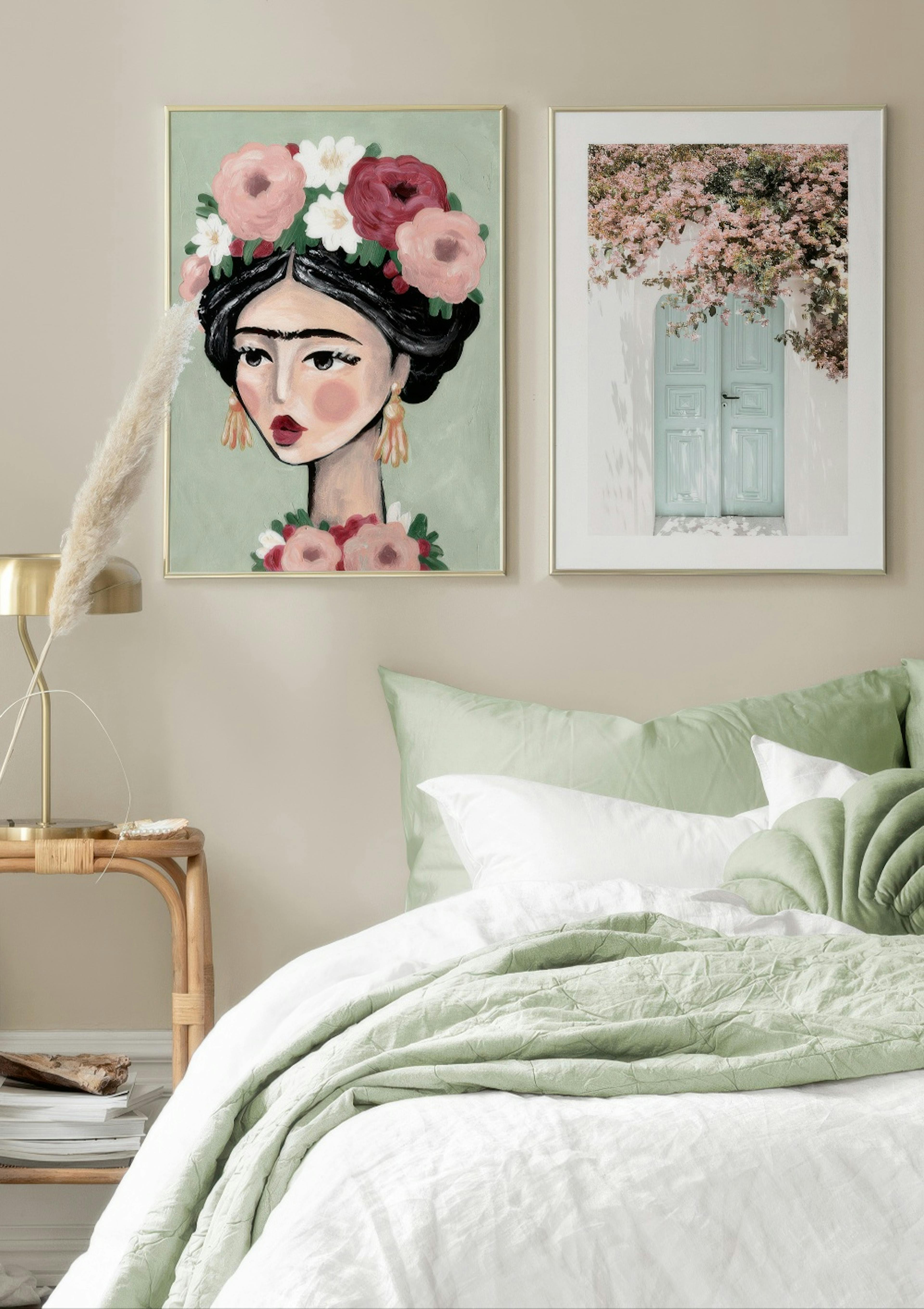 Frida Fleur Duo Lot de Posters 0