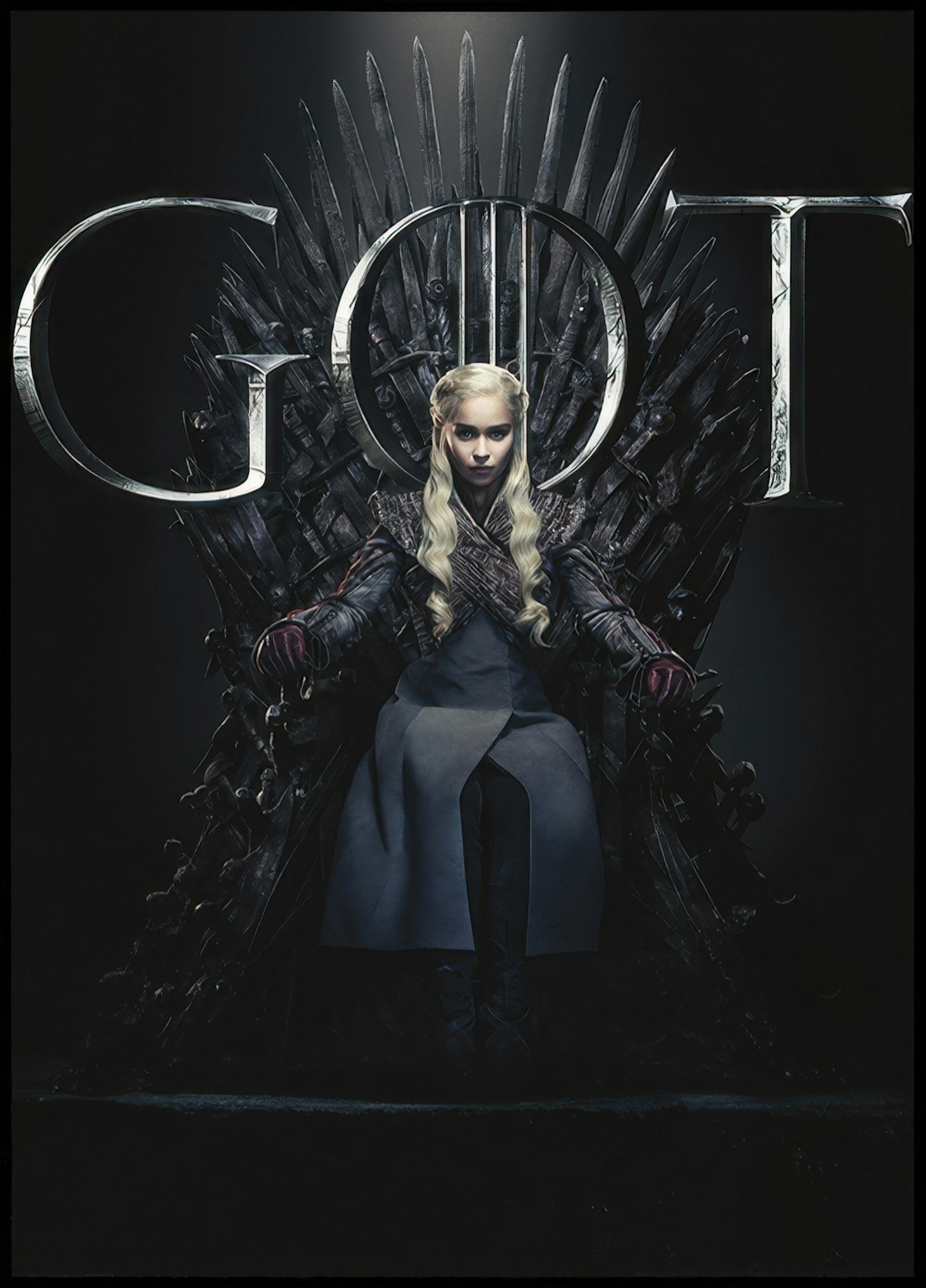 Game of Thrones™ - Daenerys on the Throne Plakat 0