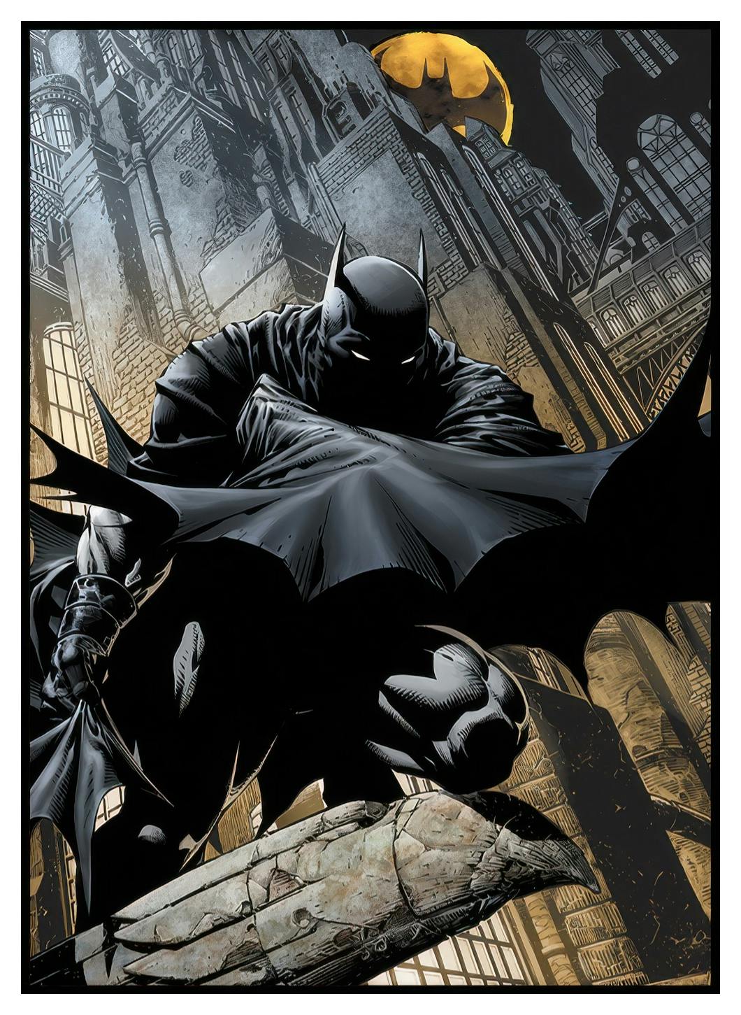 Batman™ - Under the Moon Plakat (30x40 cm) - Poster Store