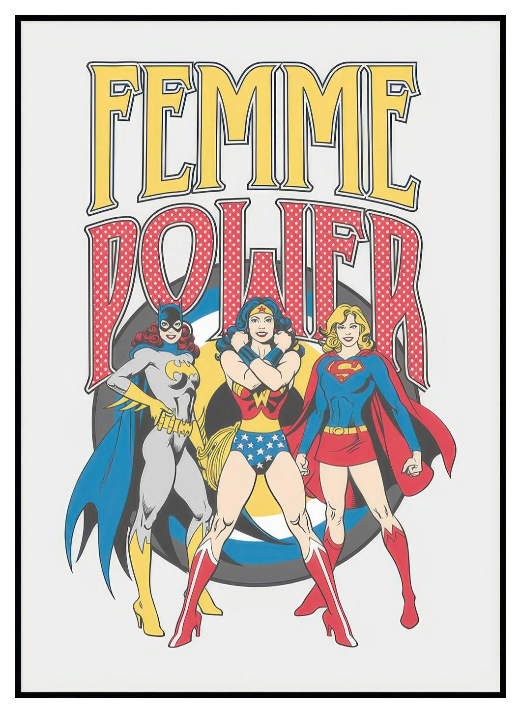 Justice League™ - Femme Power Poster (30x40 cm) - Poster Store