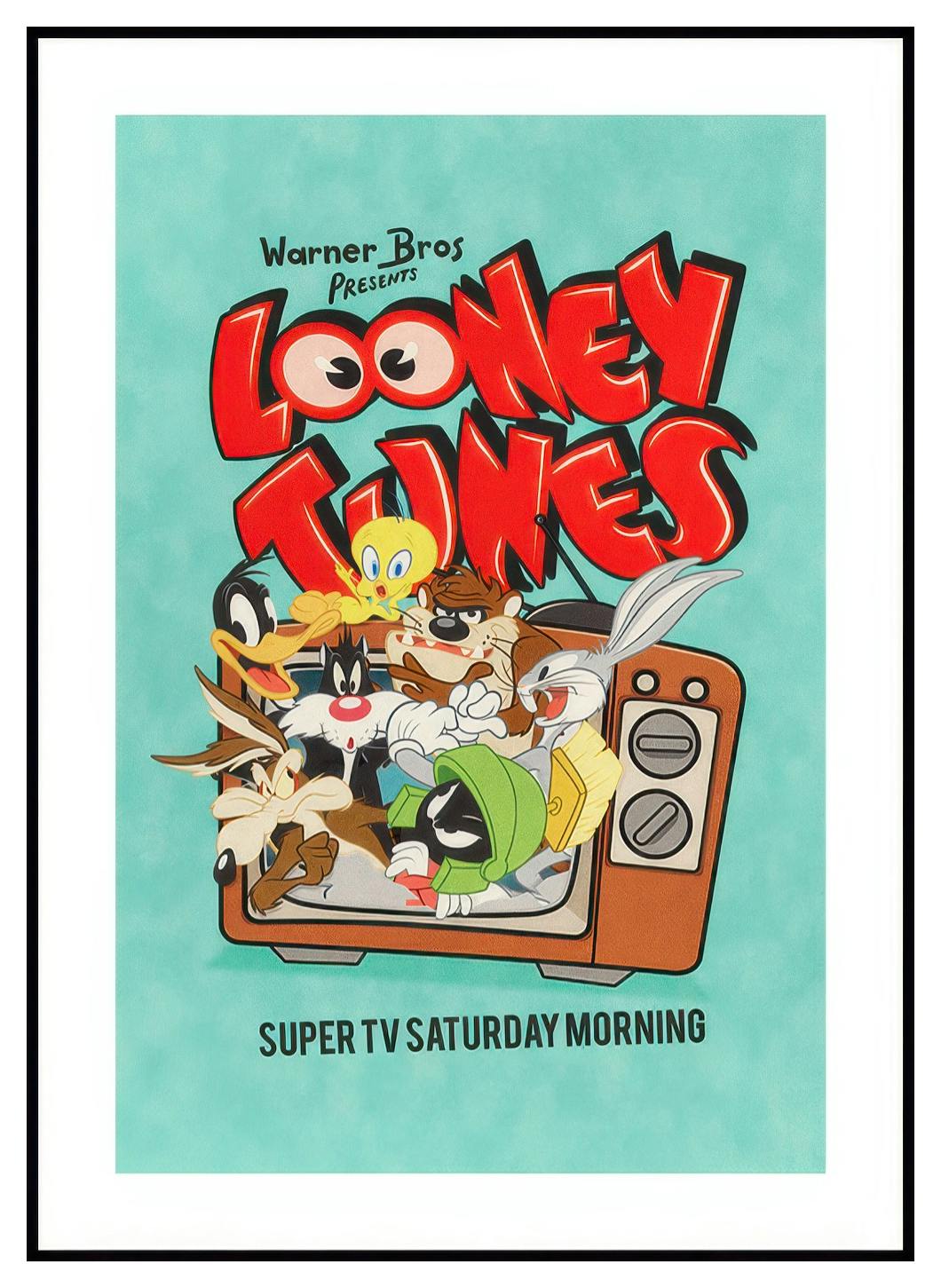 Looney Tunes™ Retro Poster (30x40 cm) - Poster Store