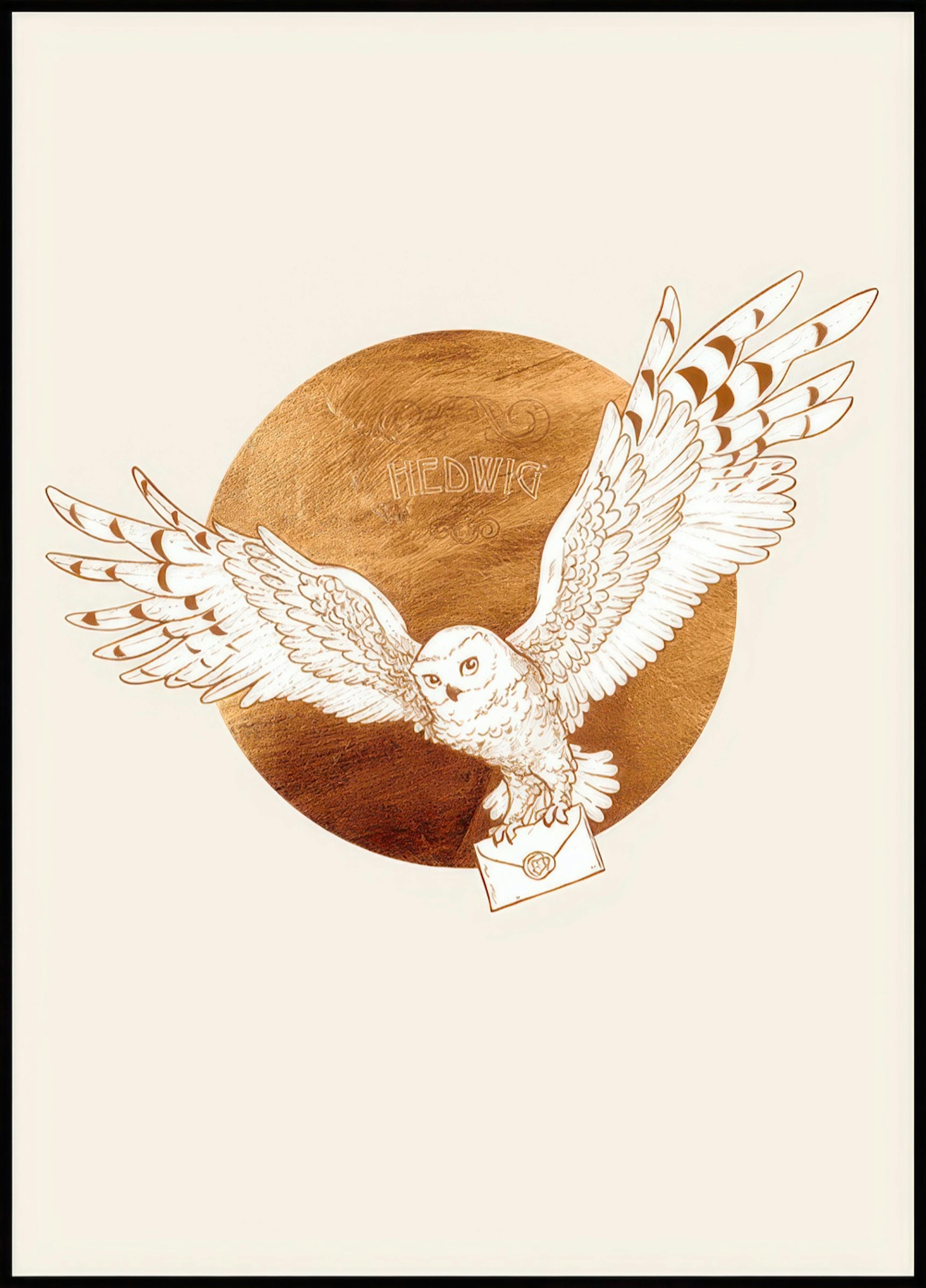Harry Potter™ - Hedwig and the Letter Poster 0
