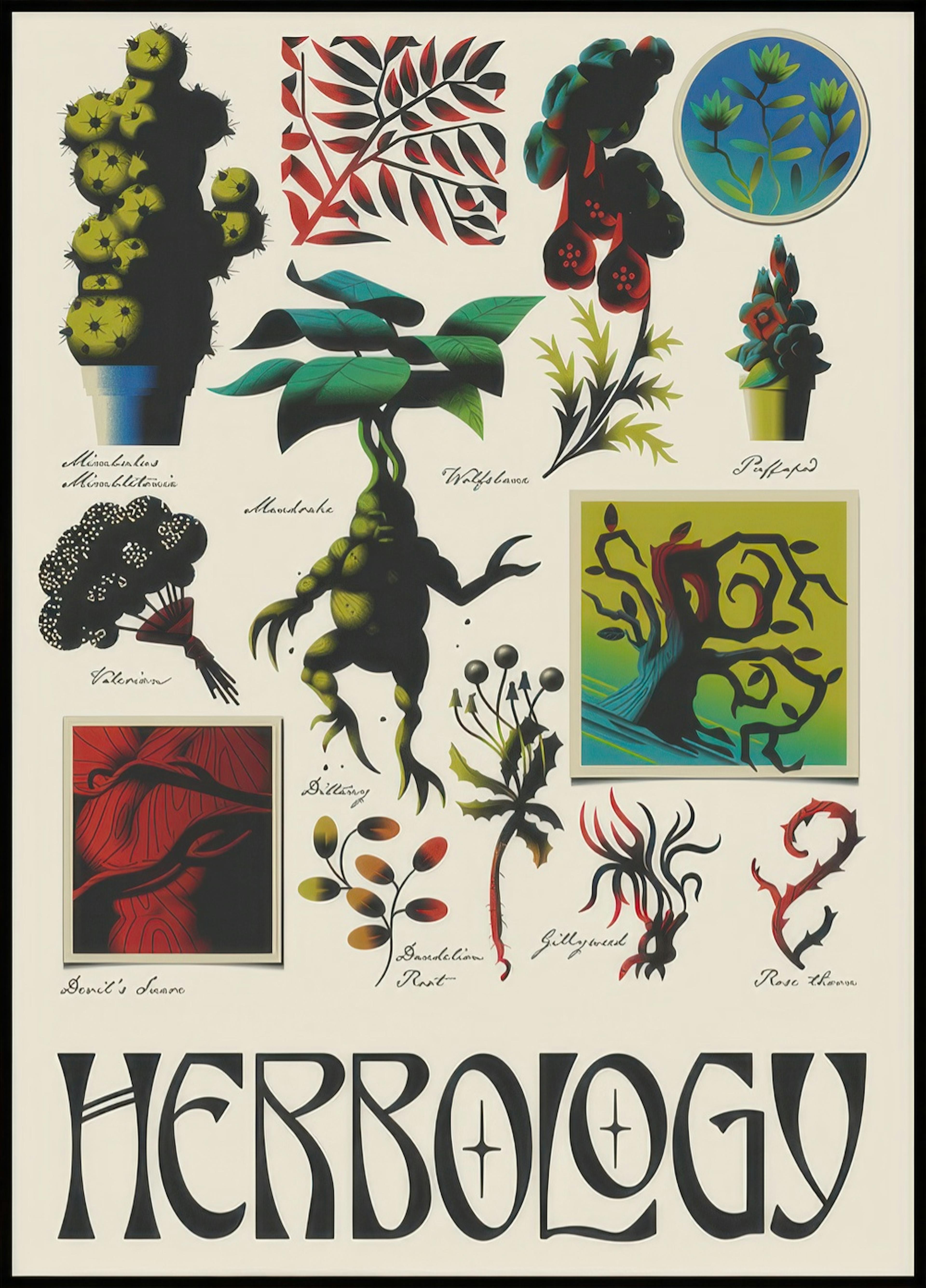 Harry Potter™ - Herbology Plakát 0