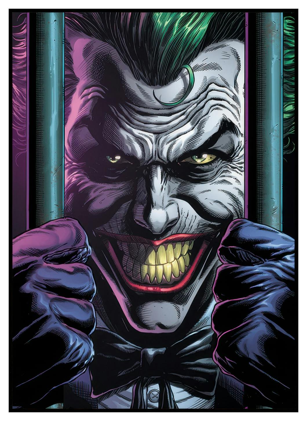 The Joker™ - Portrait Poster (50x70 cm) - Poster Store