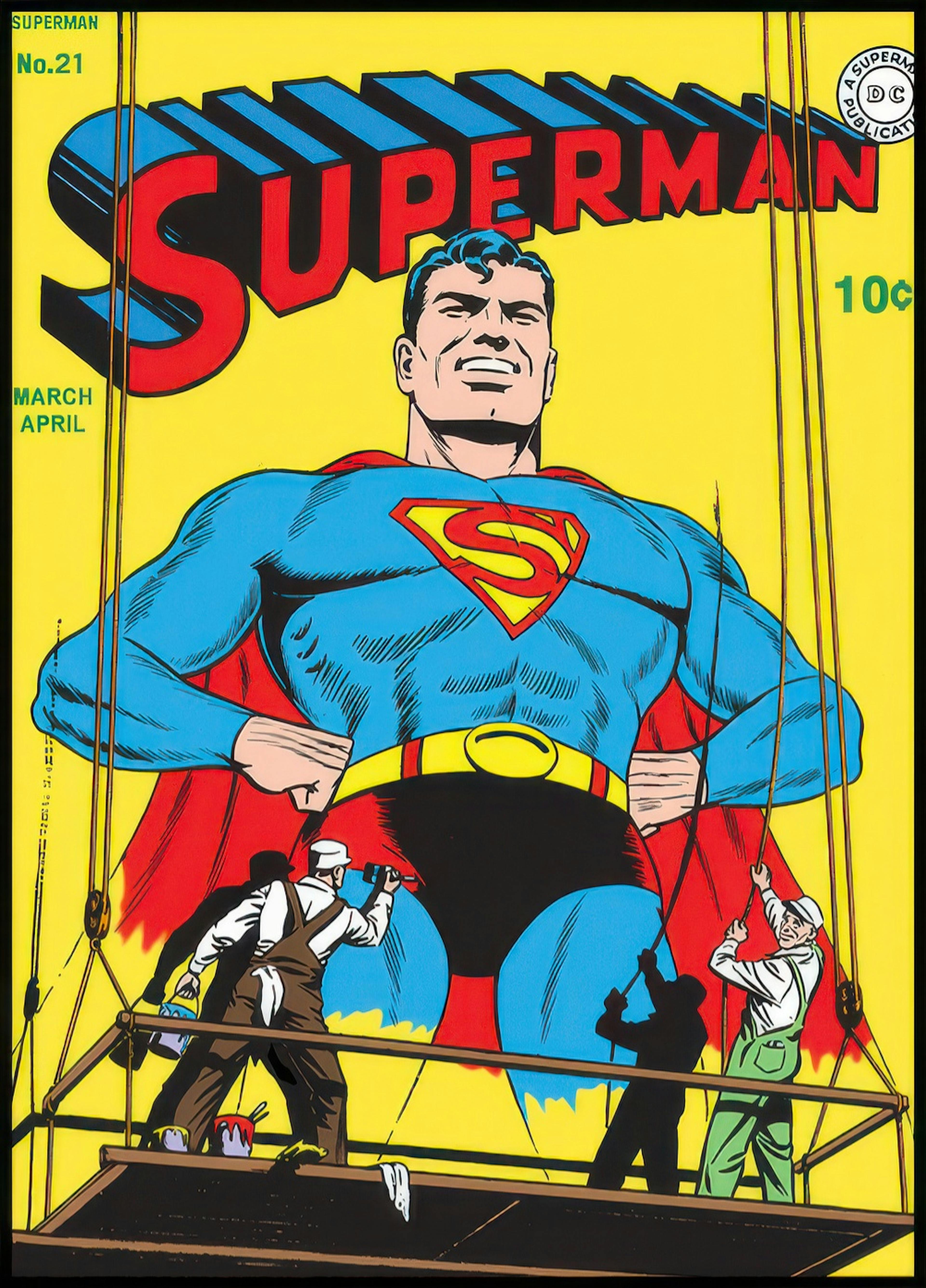 Superman™ - Vintage Wall Painting Poster 0
