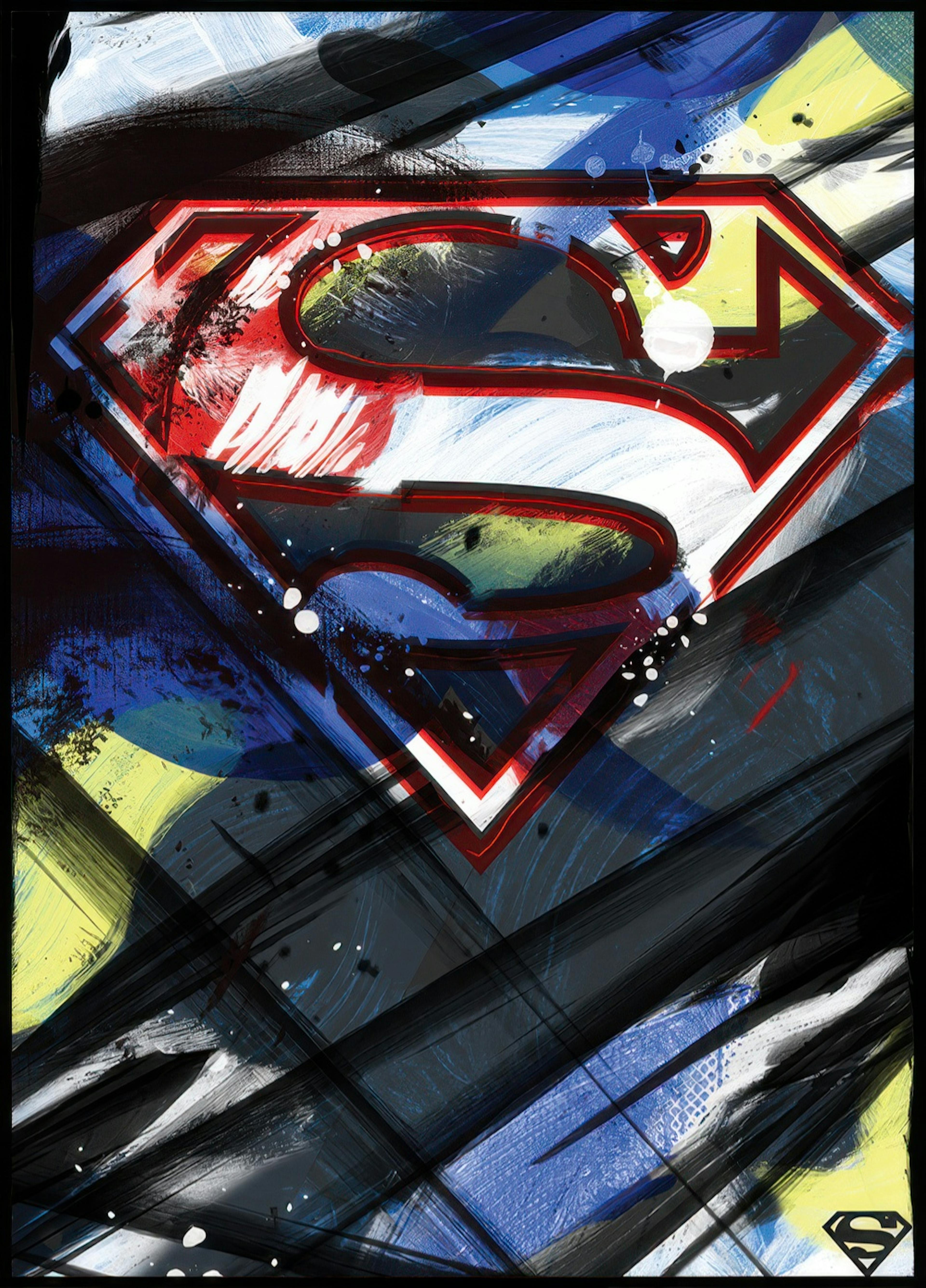 Superman™ - Logo Painting Poster 0
