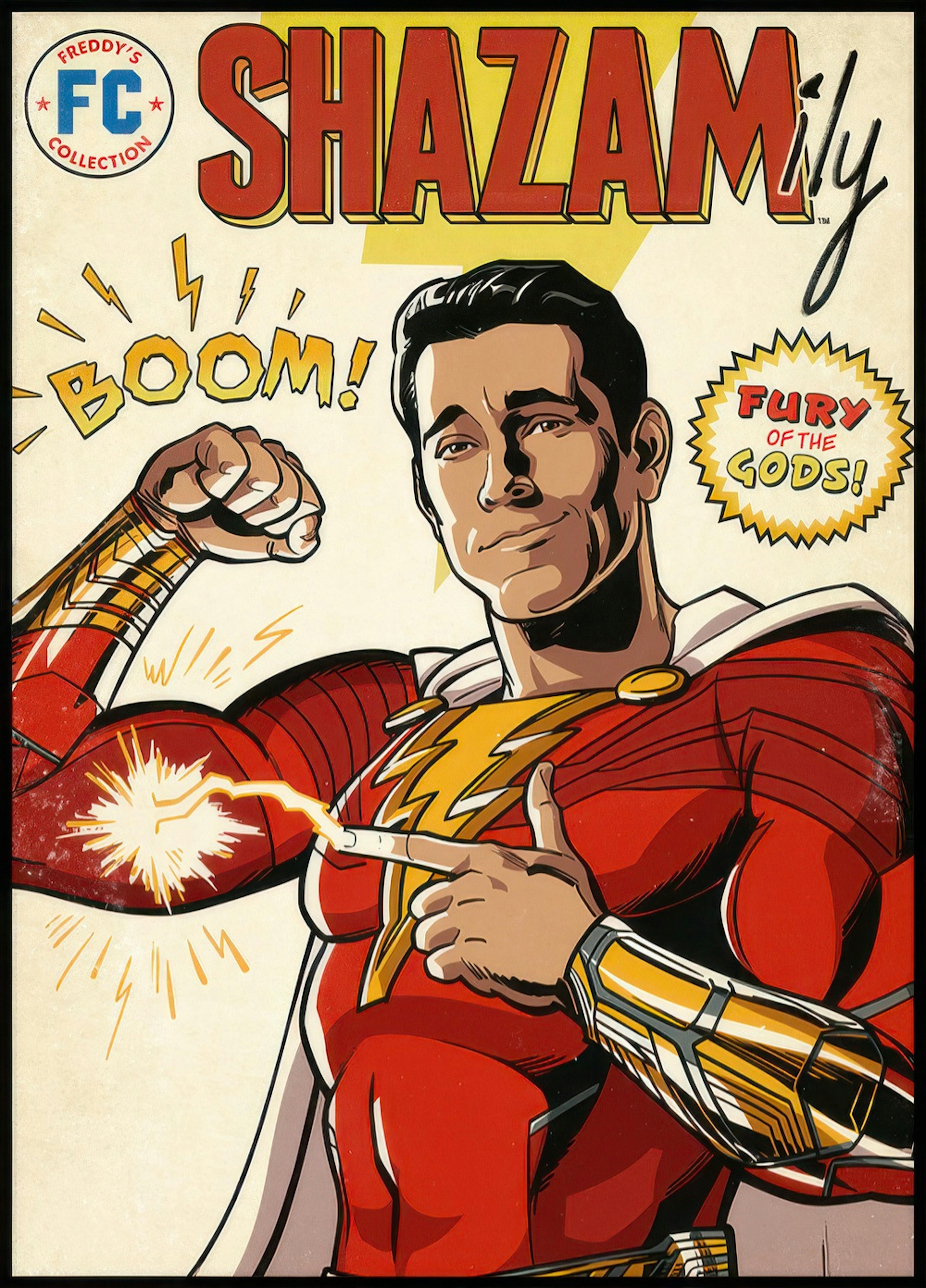 Shazam™ - Vintage Poster